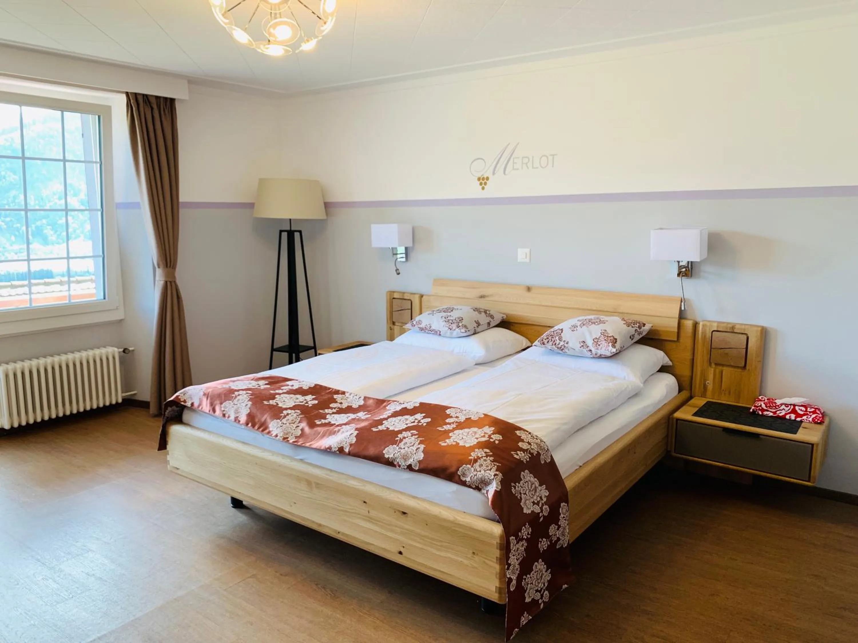 Bed in Gasthof zur Bündte