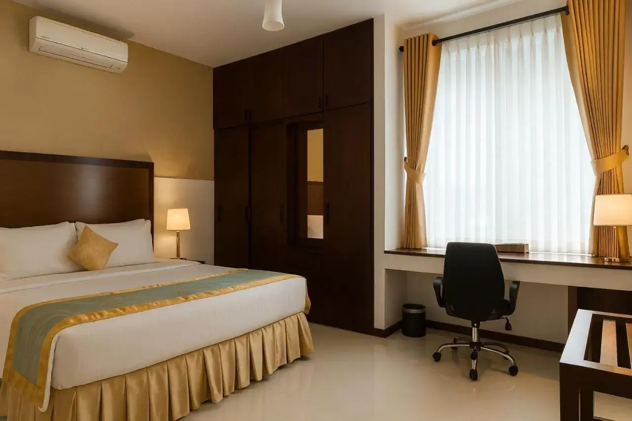 Bed in Unique Towers Luxury Boutique Suites Bed in Unique Towers Luxury Boutique Suites