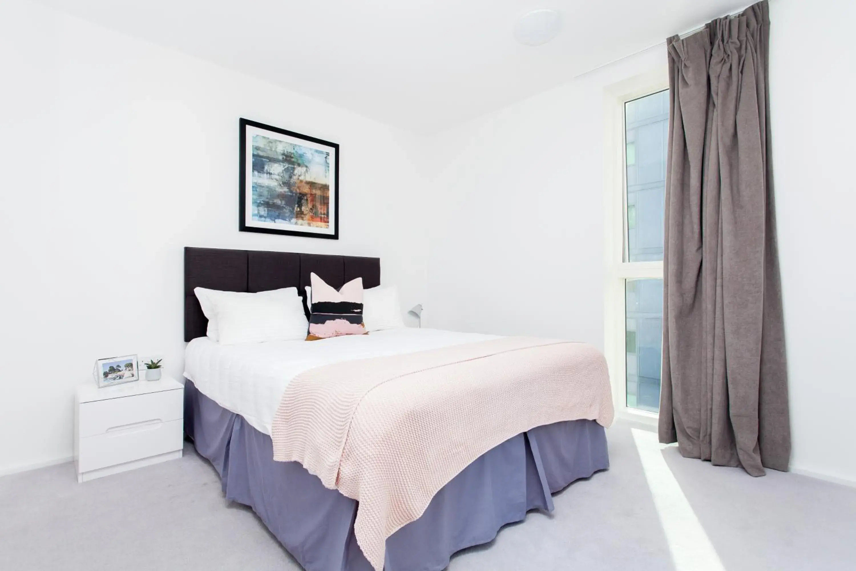 Bed in Clover Court by Aeria Apartments Bed in Clover Court by Aeria Apartments