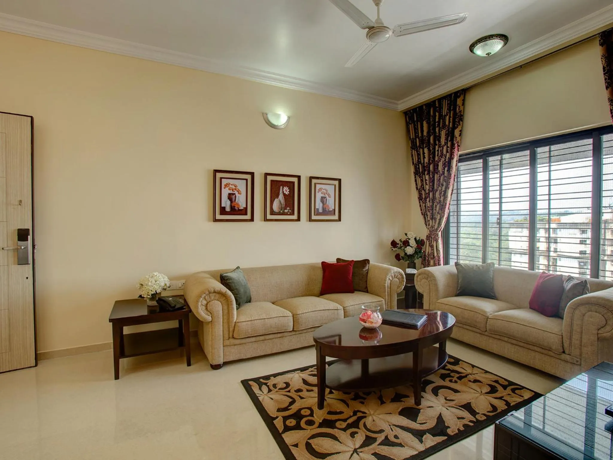 Living room in Lalco Residency