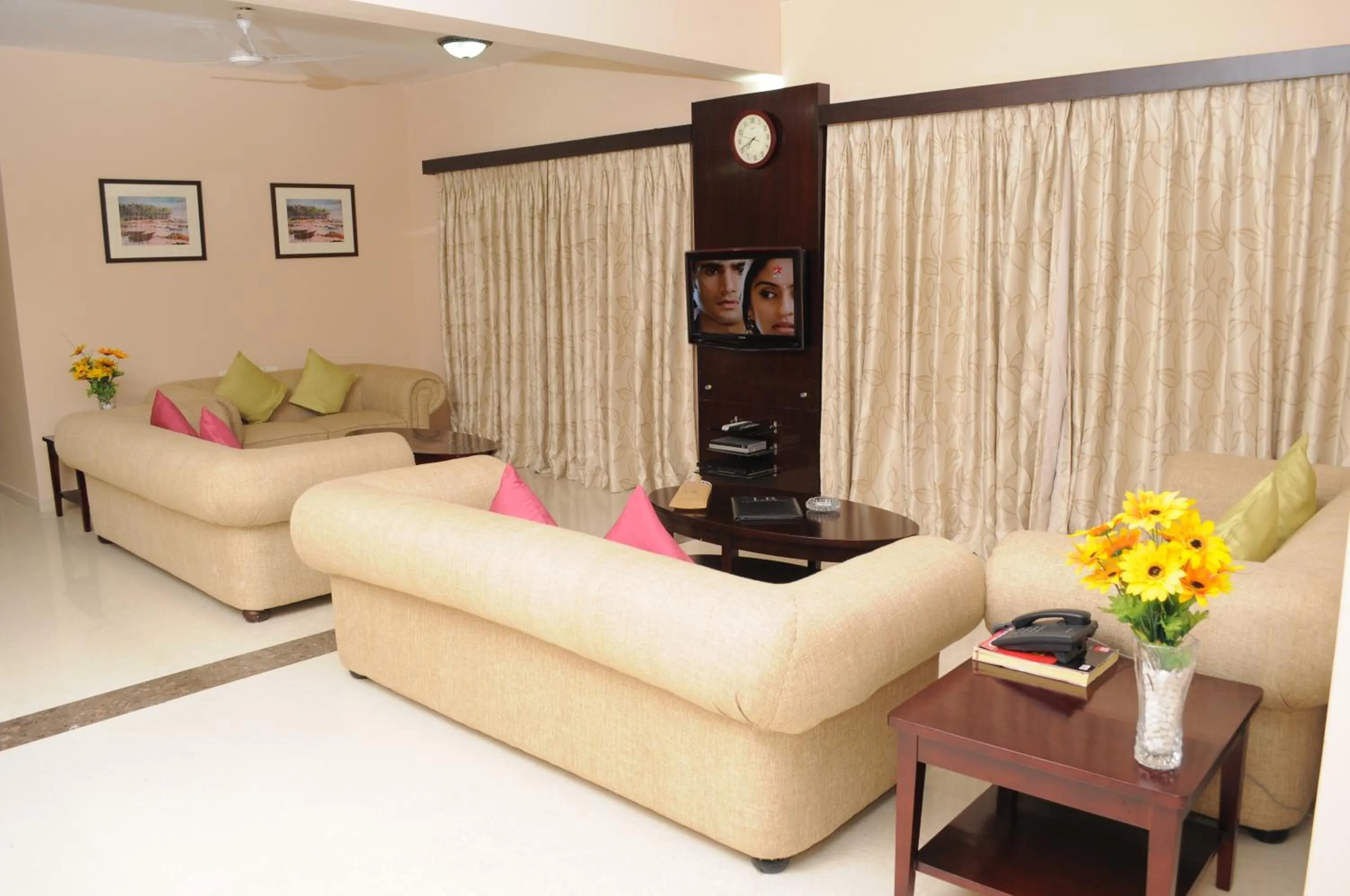 Living room in Lalco Residency