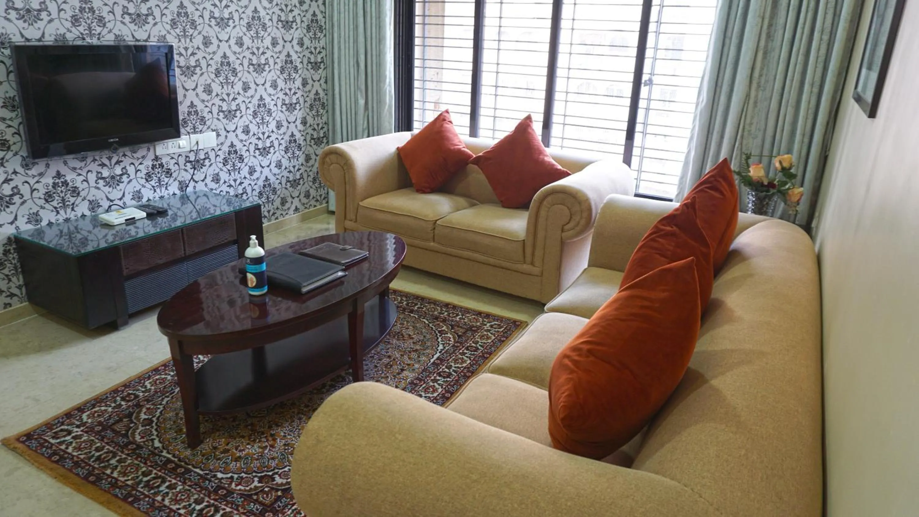 Living room in Lalco Residency