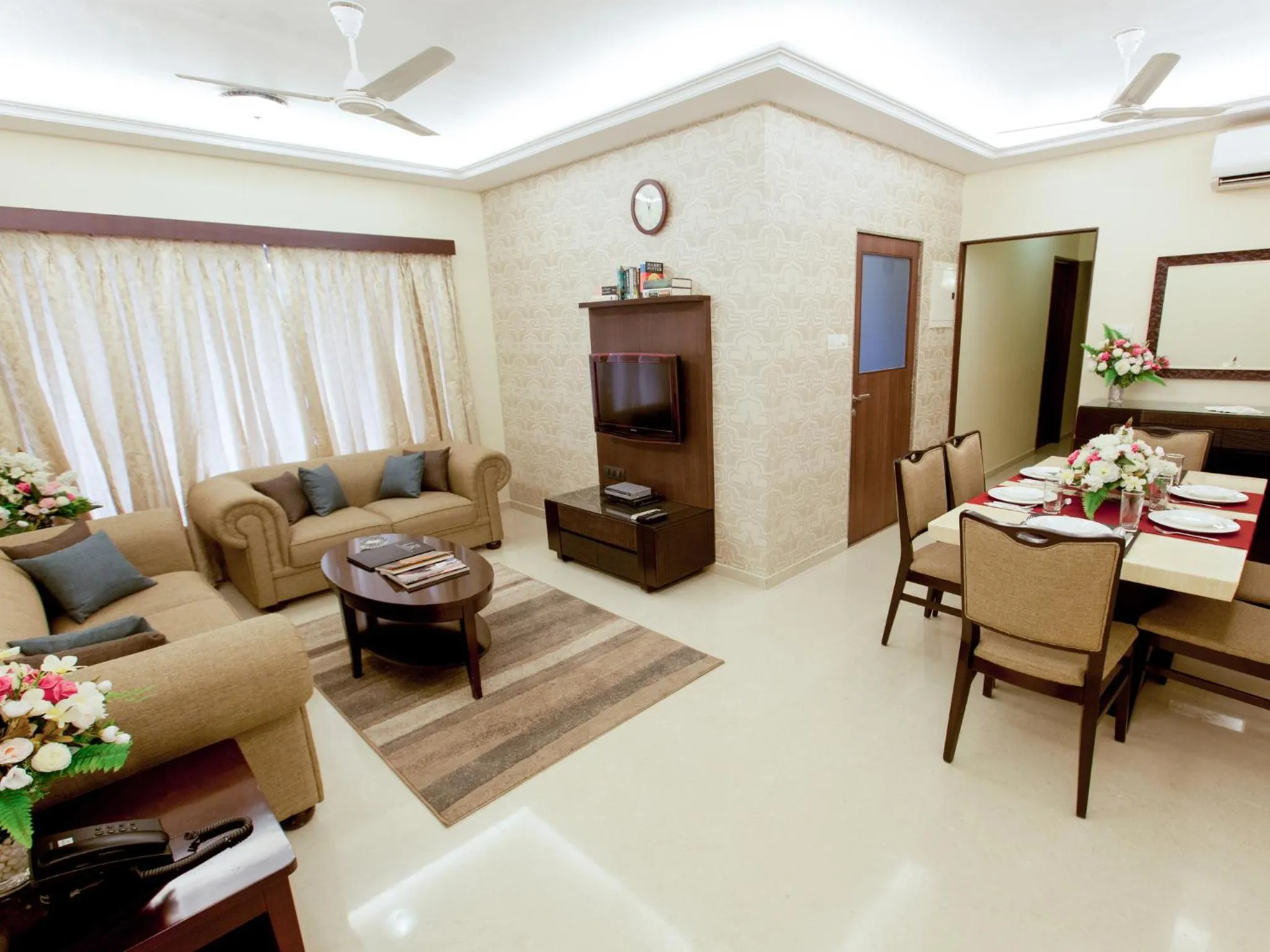 Living room in Lalco Residency