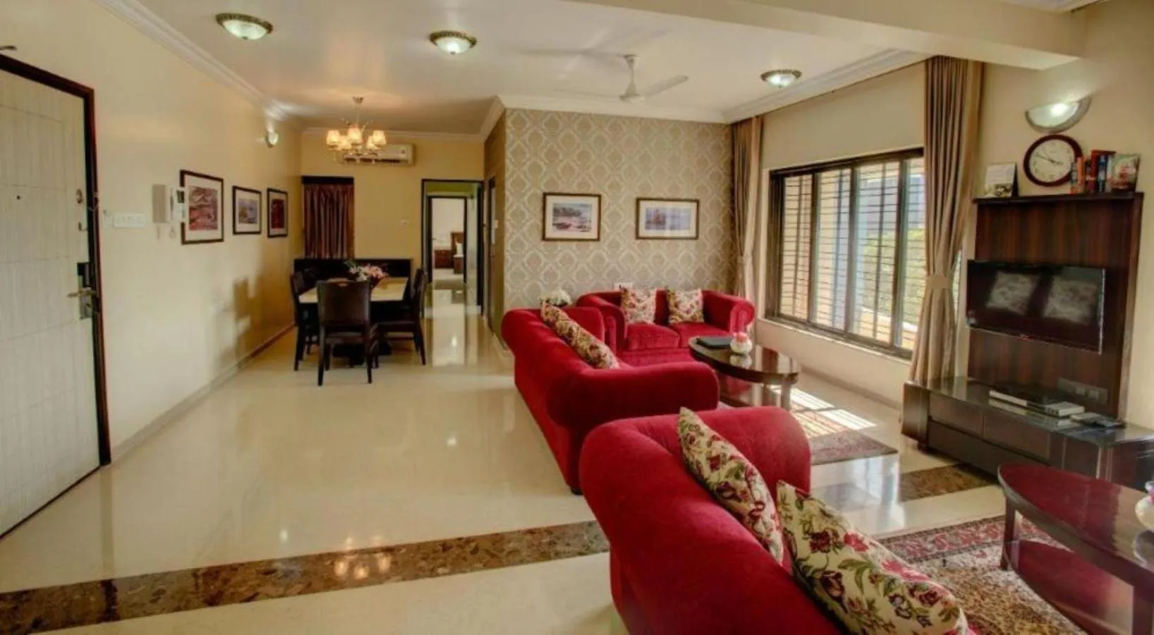 Living room in Lalco Residency