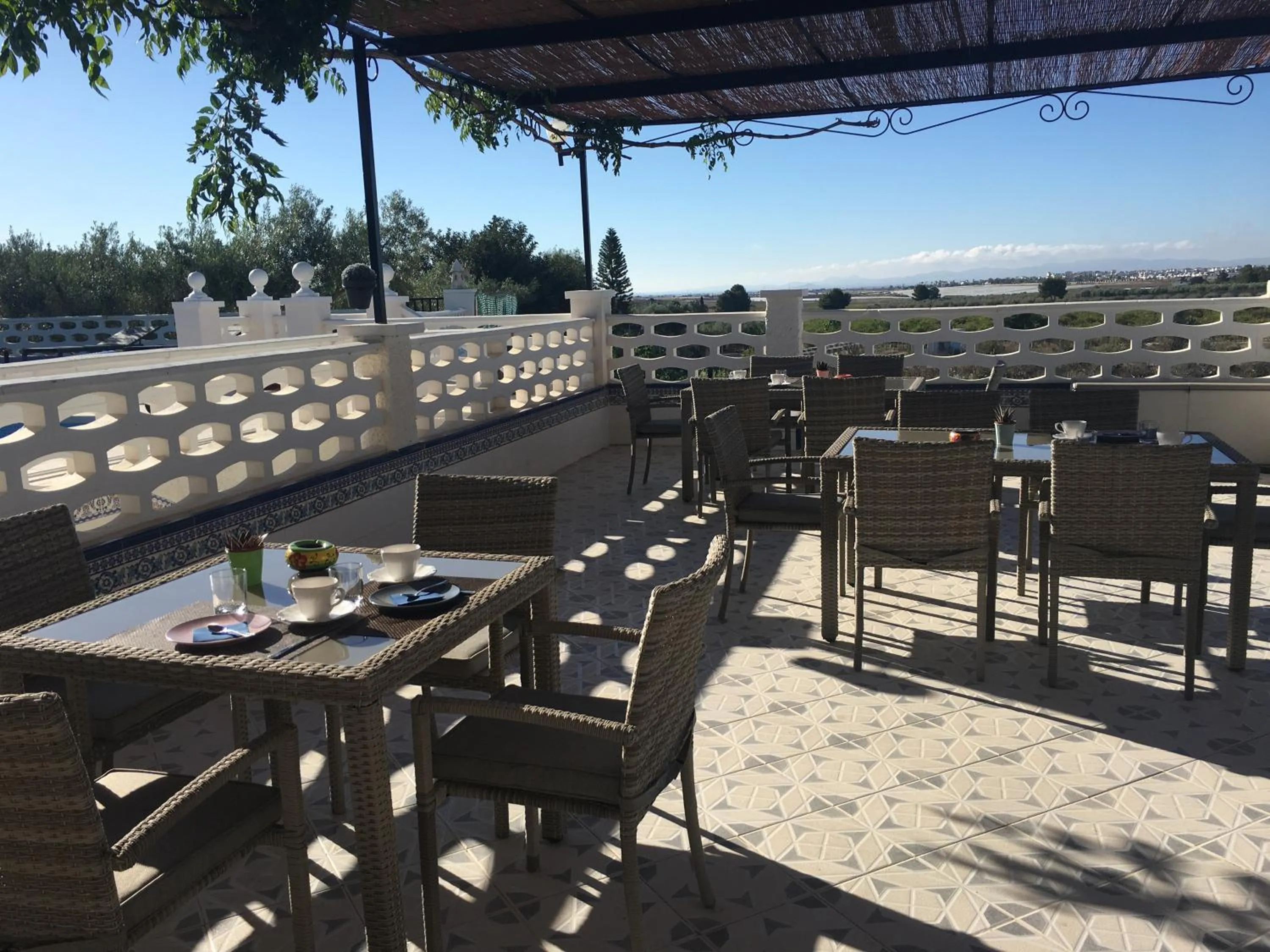 Breakfast in Finca Tres Molinos B&B