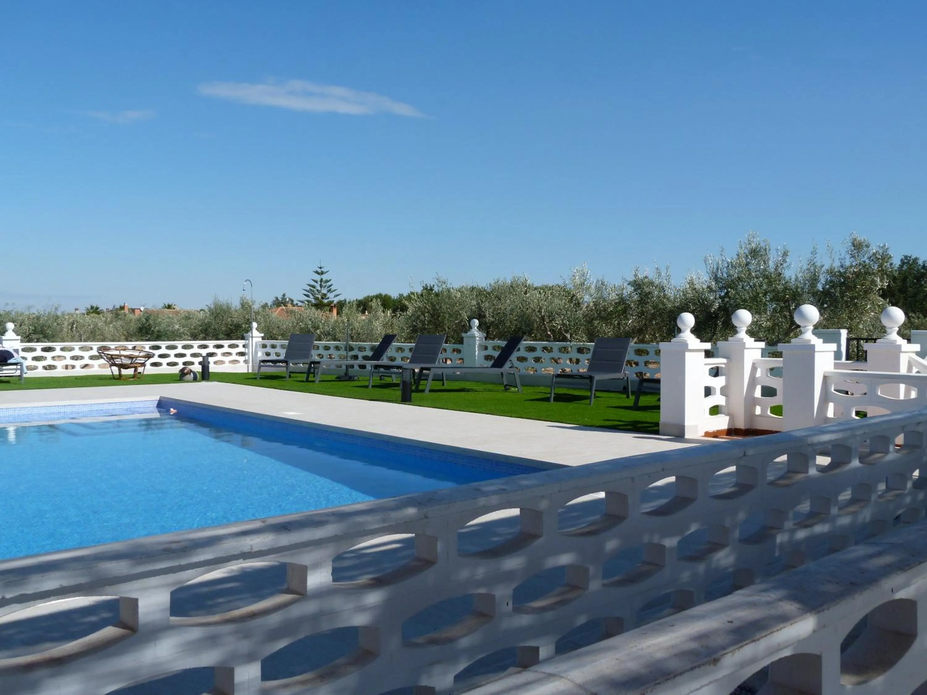 Swimming pool in Finca Tres Molinos B&B