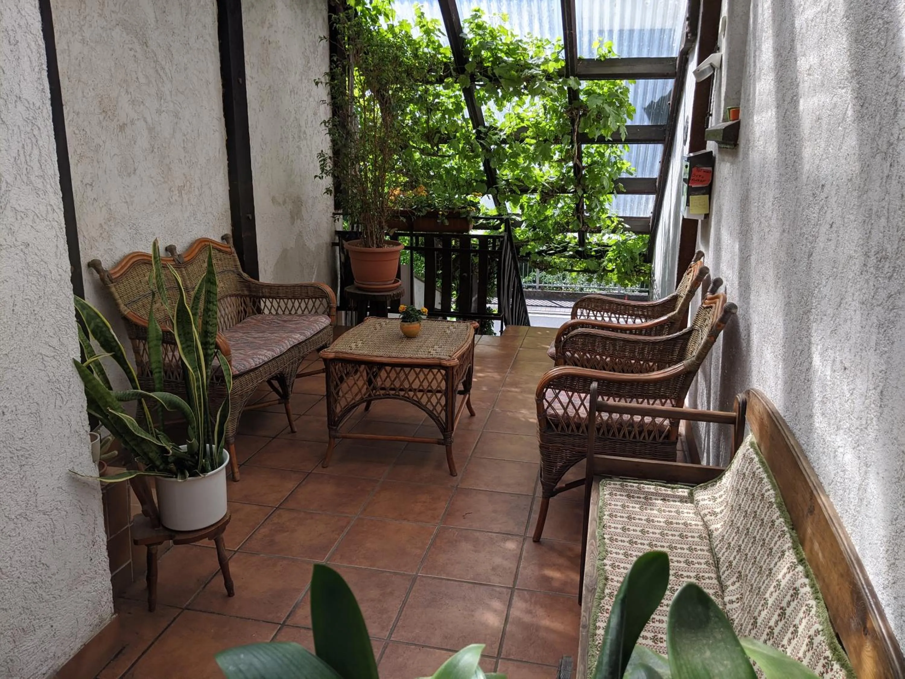 Balcony/Terrace in Hotel Pension Winzerhaus