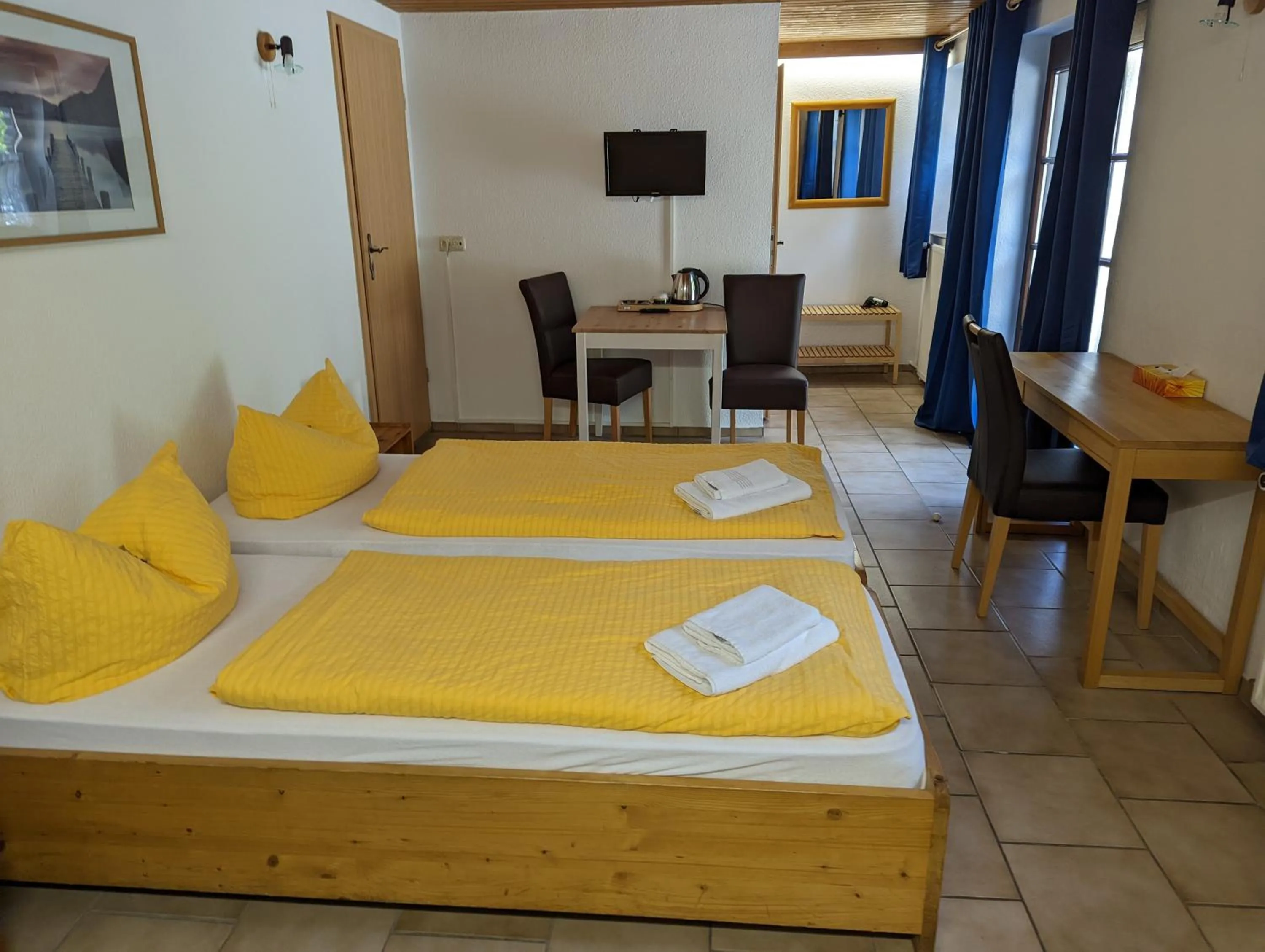 Bed in Hotel Pension Winzerhaus