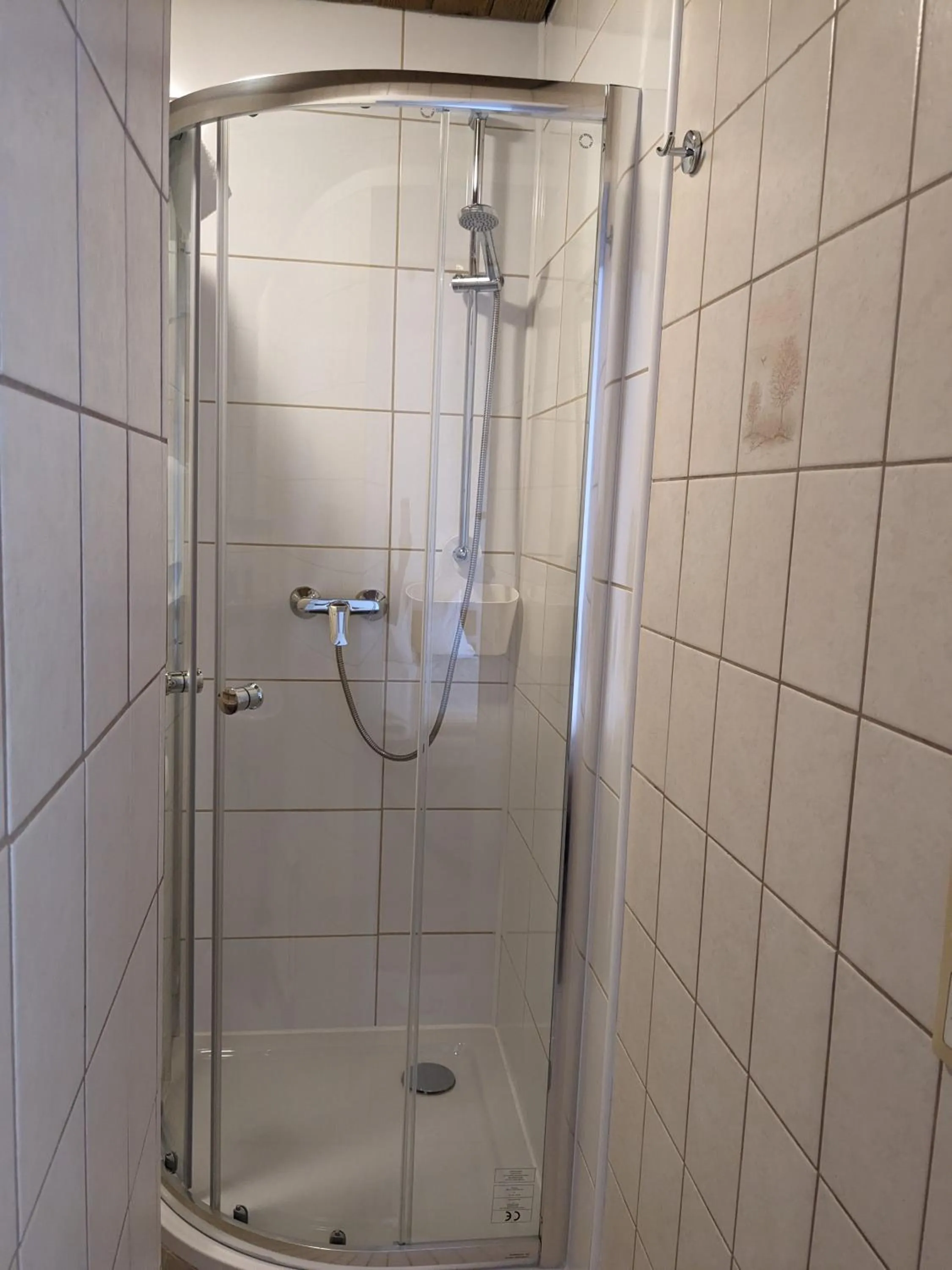 Shower in Hotel Pension Winzerhaus