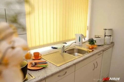 Kitchen or kitchenette in Apartment Dresden Neustadt