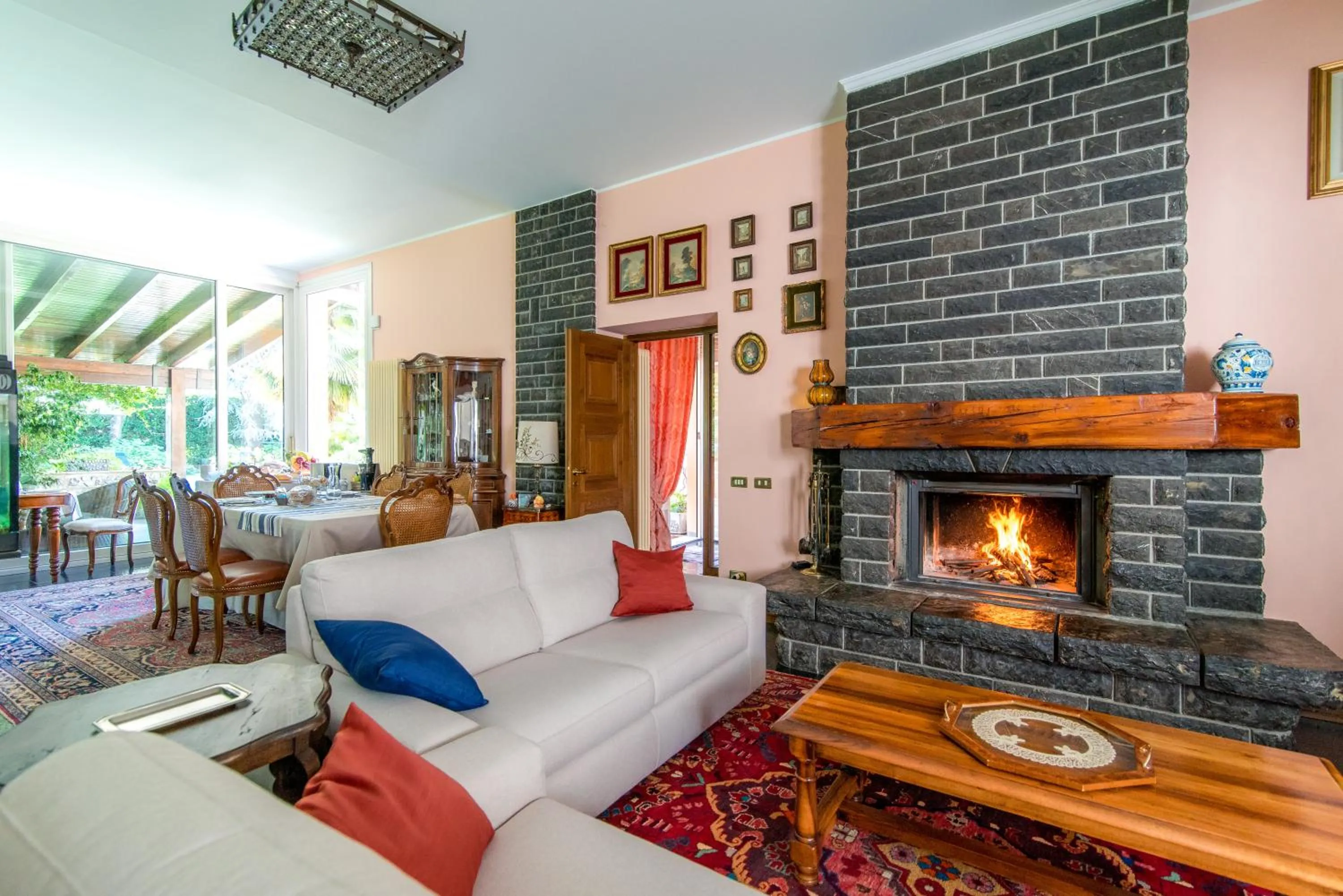 Communal lounge/ TV room in B&B 3 TIGLI