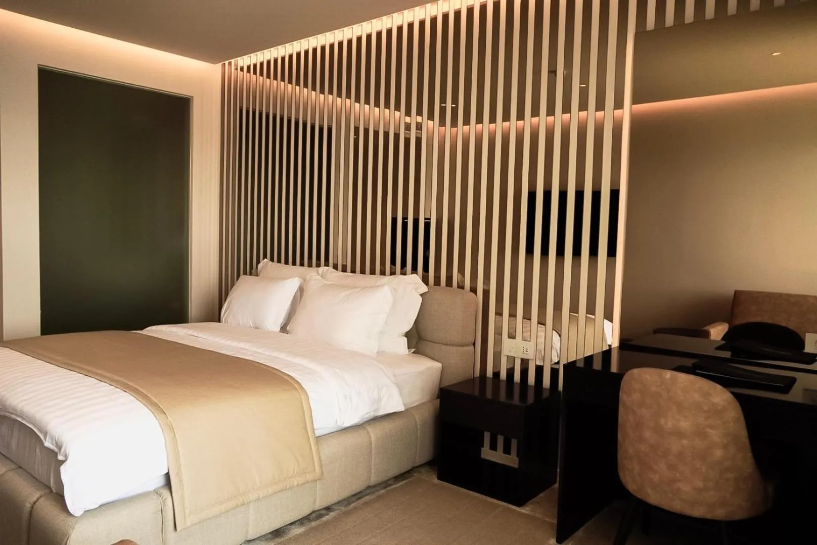 Bed in Luxury Hotel Amabilis