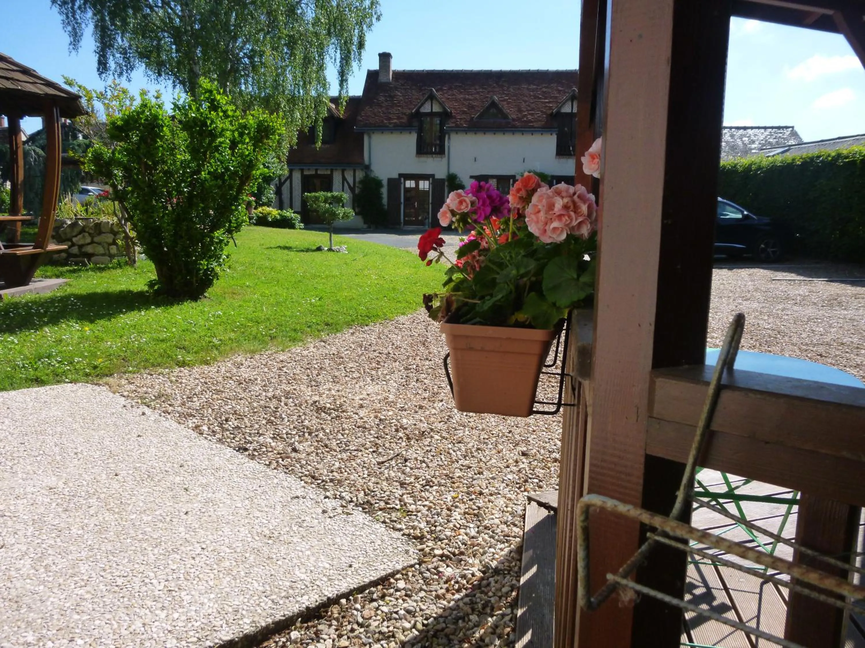 Garden in Hotel de la Bonnheure
