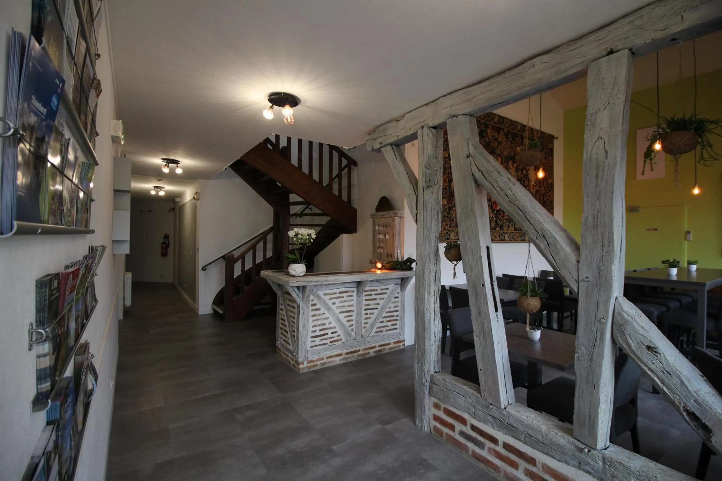 Lobby or reception in Hotel de la Bonnheure