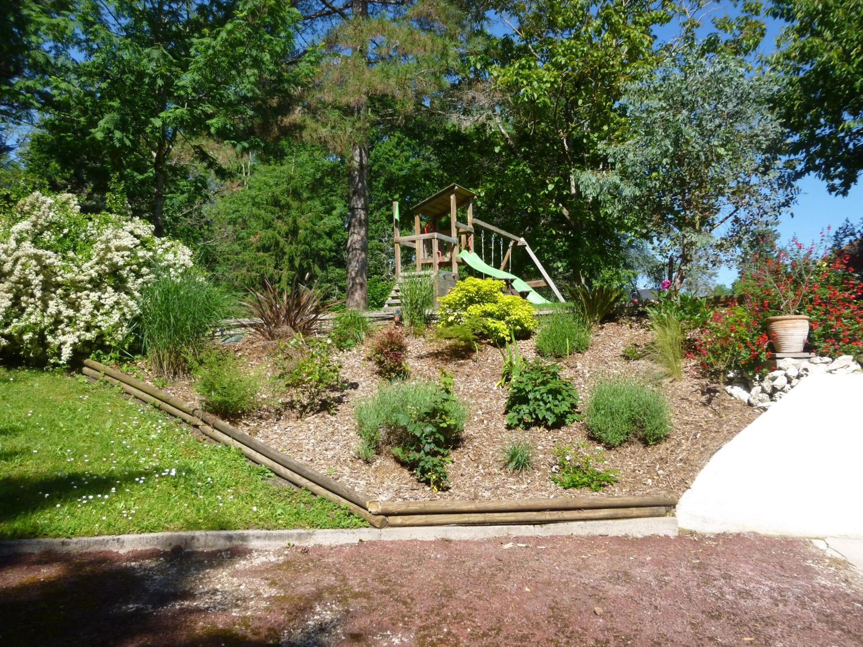 Children play ground in Hotel de la Bonnheure