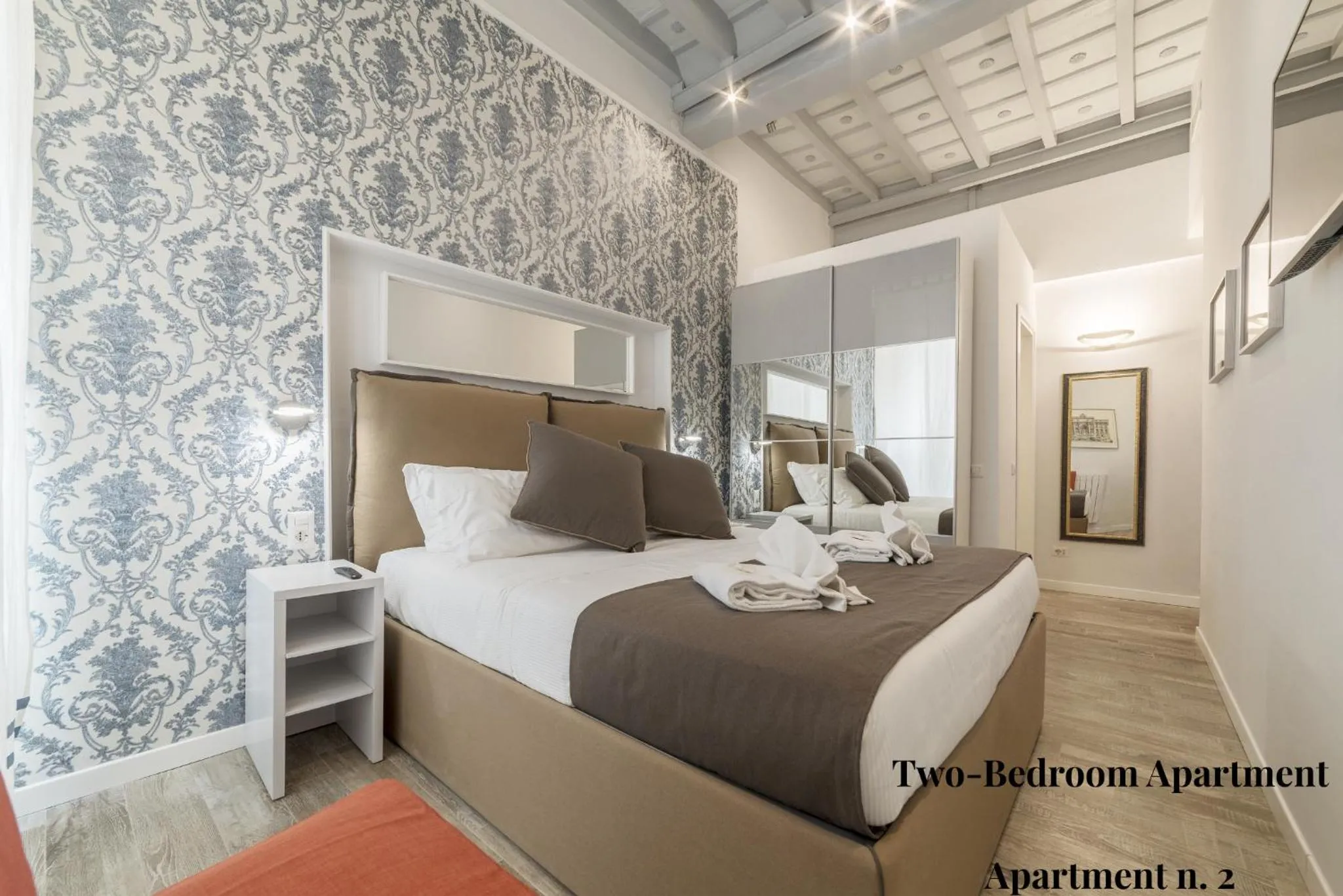 Bed in CS Exclusive Campo de Fiori Palace