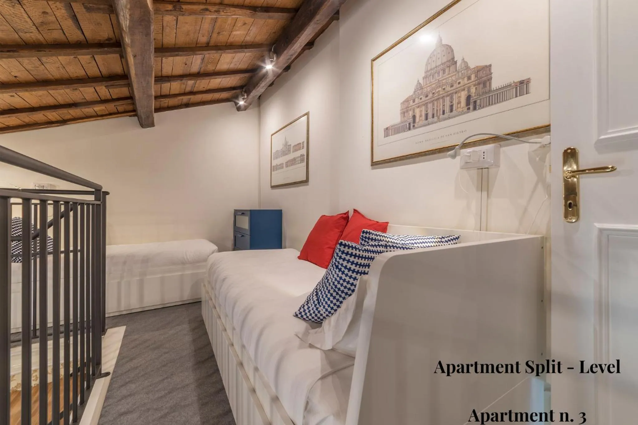 Bed in CS Exclusive Campo de Fiori Palace