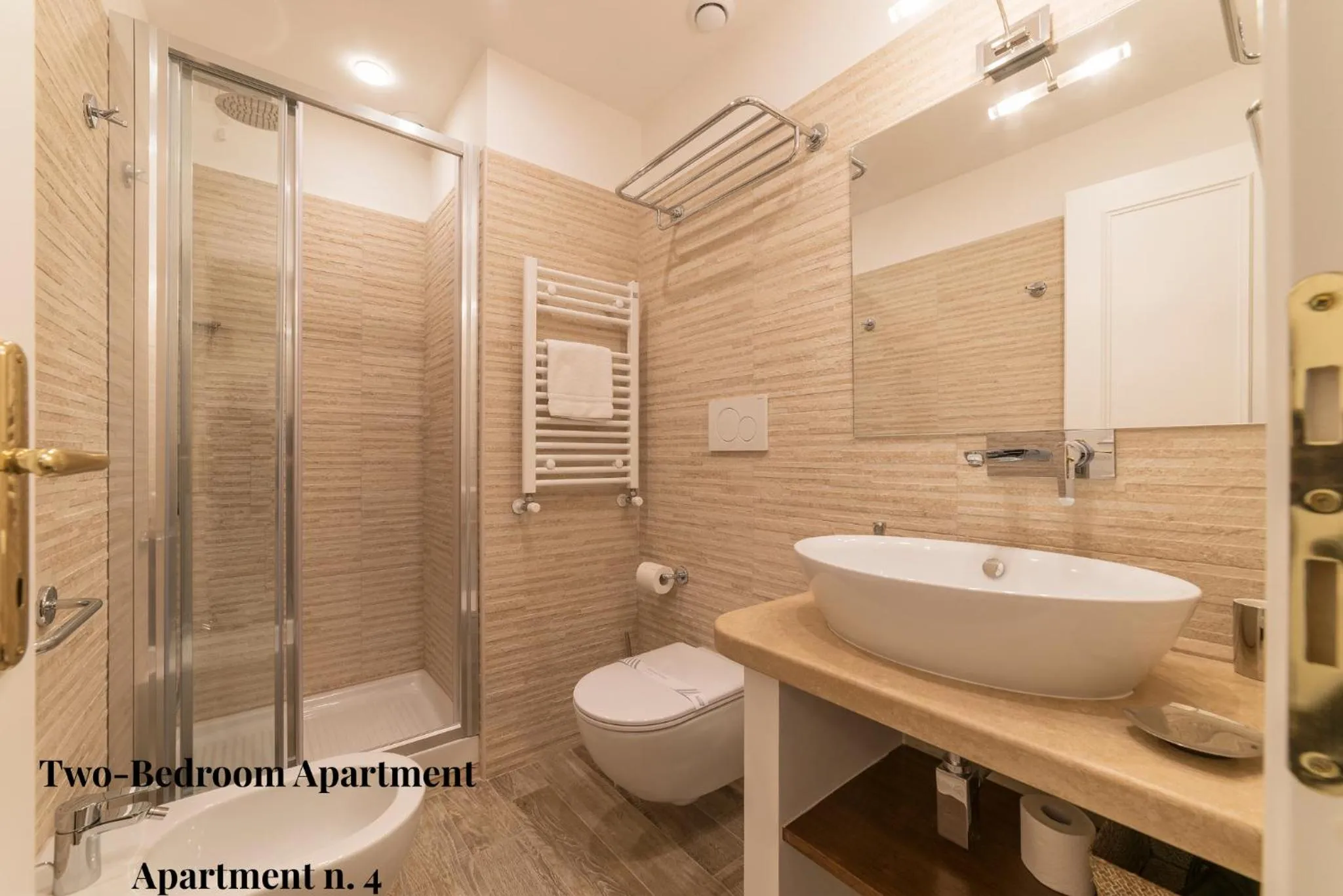 Shower in CS Exclusive Campo de Fiori Palace