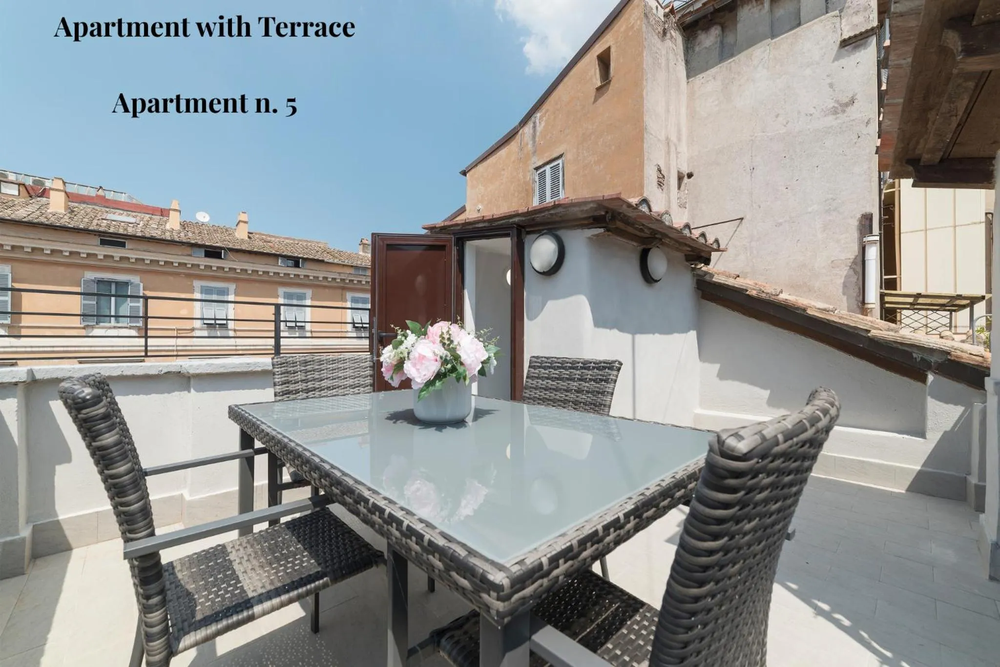 Balcony/Terrace in CS Exclusive Campo de Fiori Palace