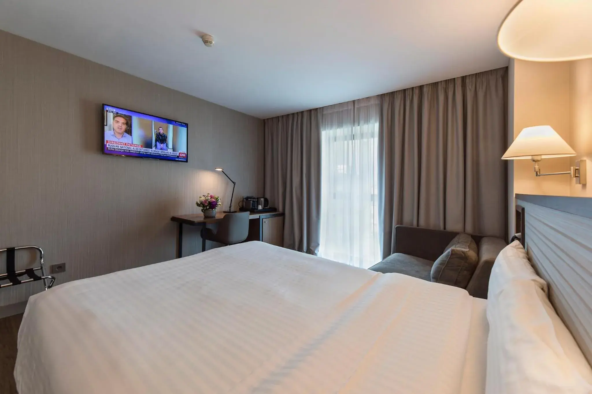 Bed in Hotel CH Bucharest Bed in Hotel CH Bucharest