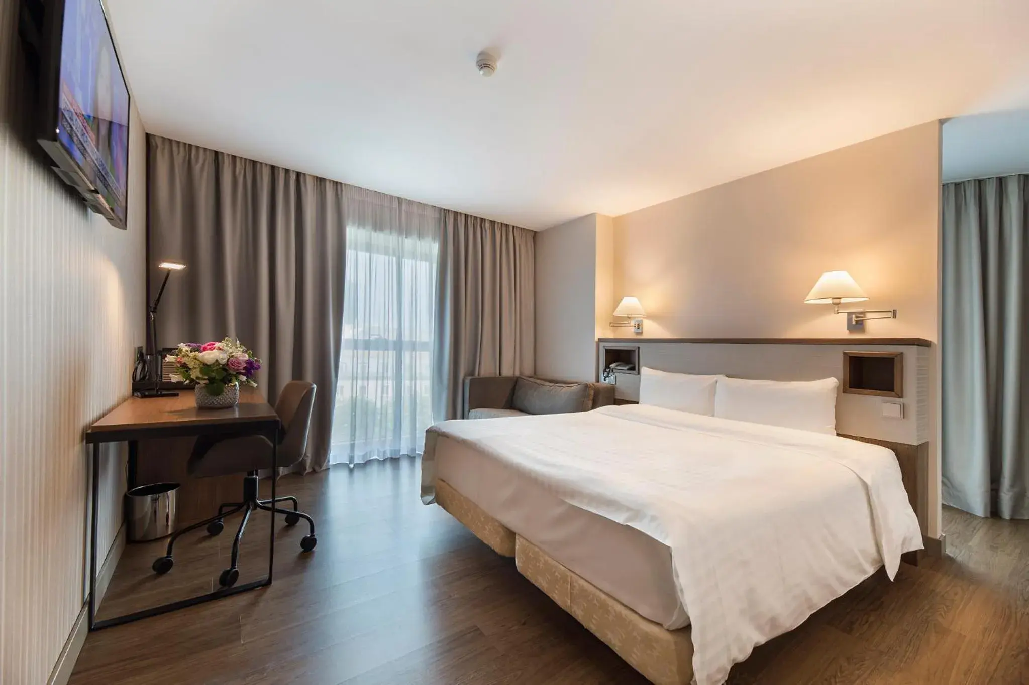 Bed in Hotel CH Bucharest Bed in Hotel CH Bucharest