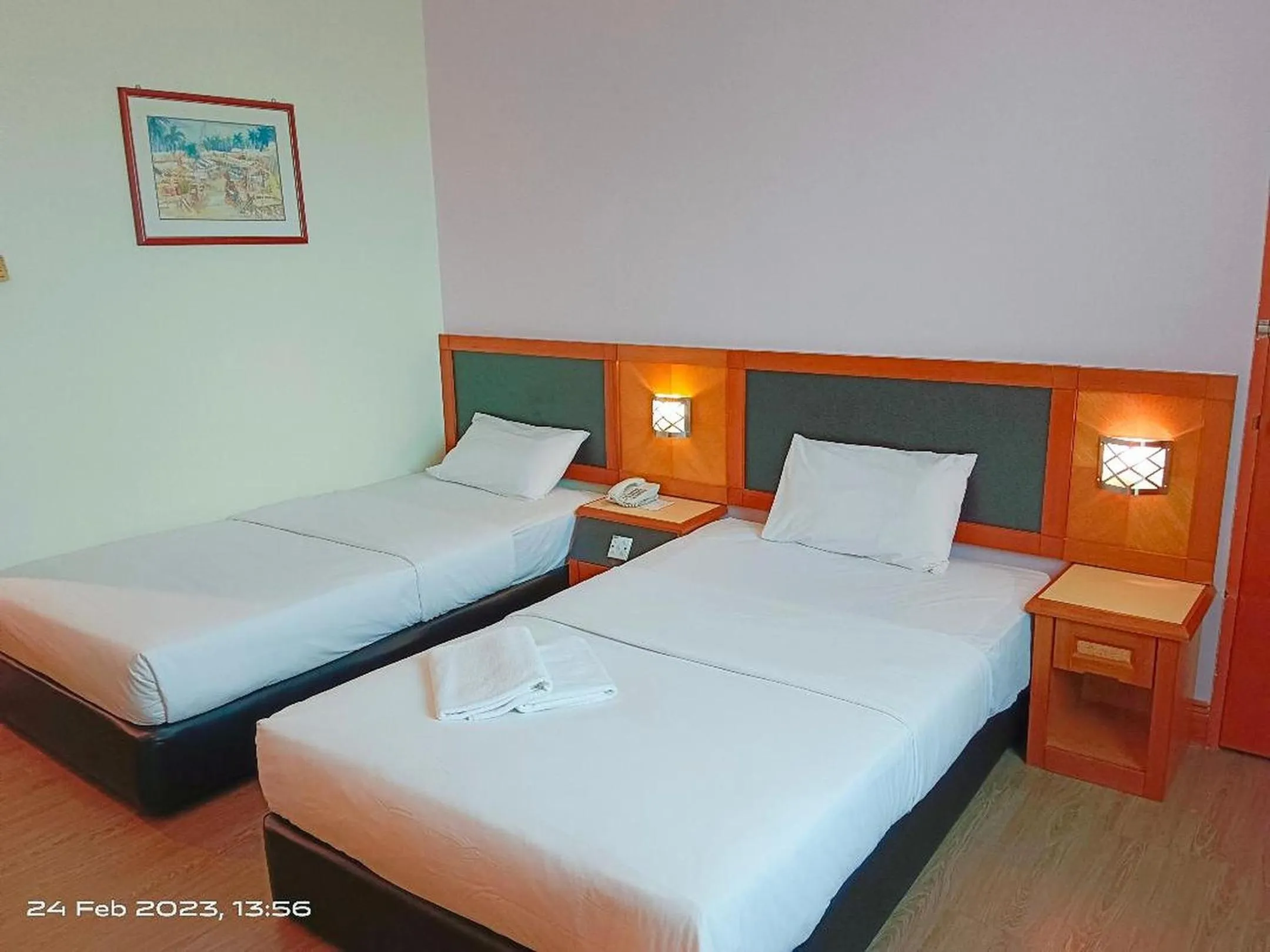 Bed in The Paramount Hotel Sibu