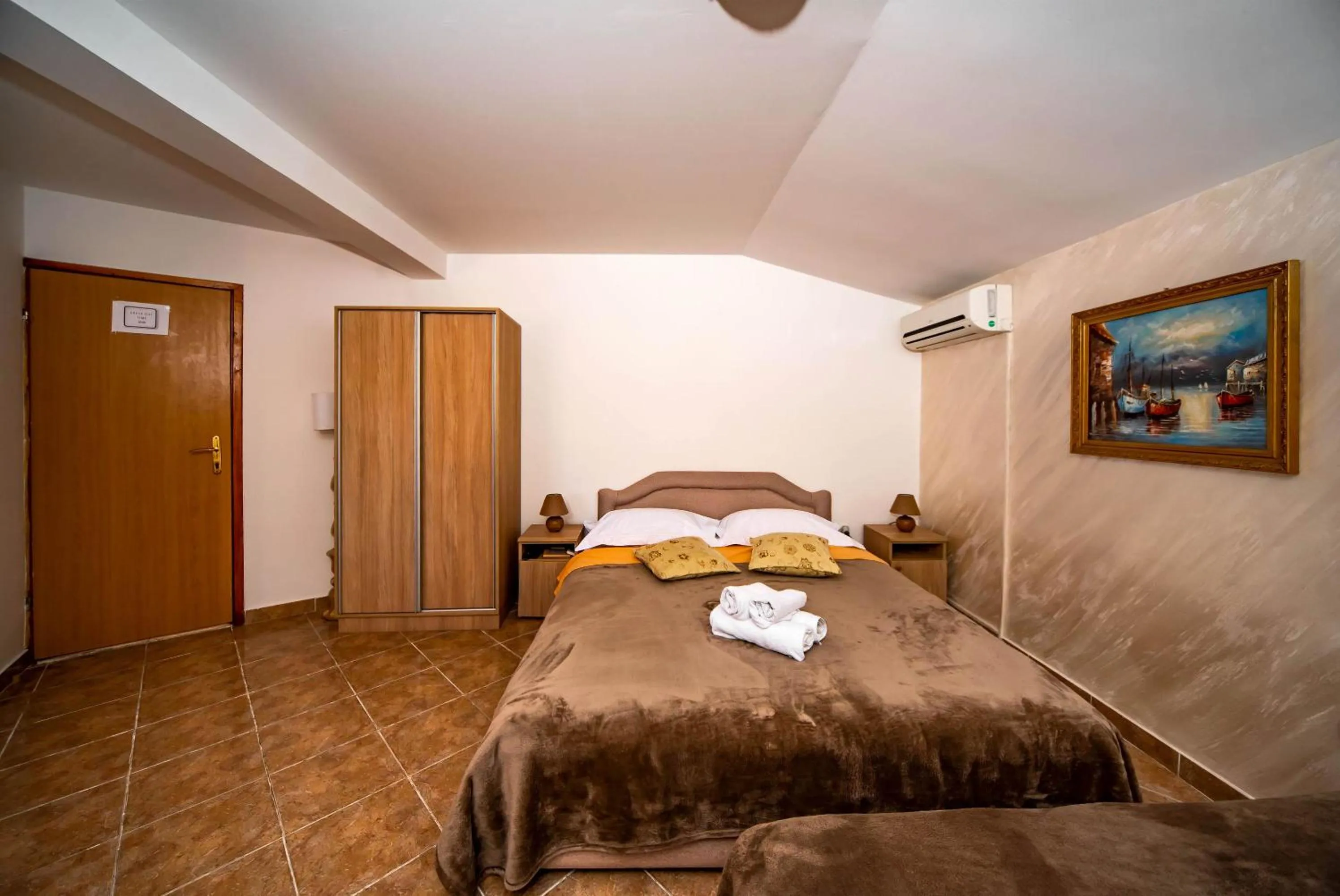 Bedroom, Bed in Apartments Marković