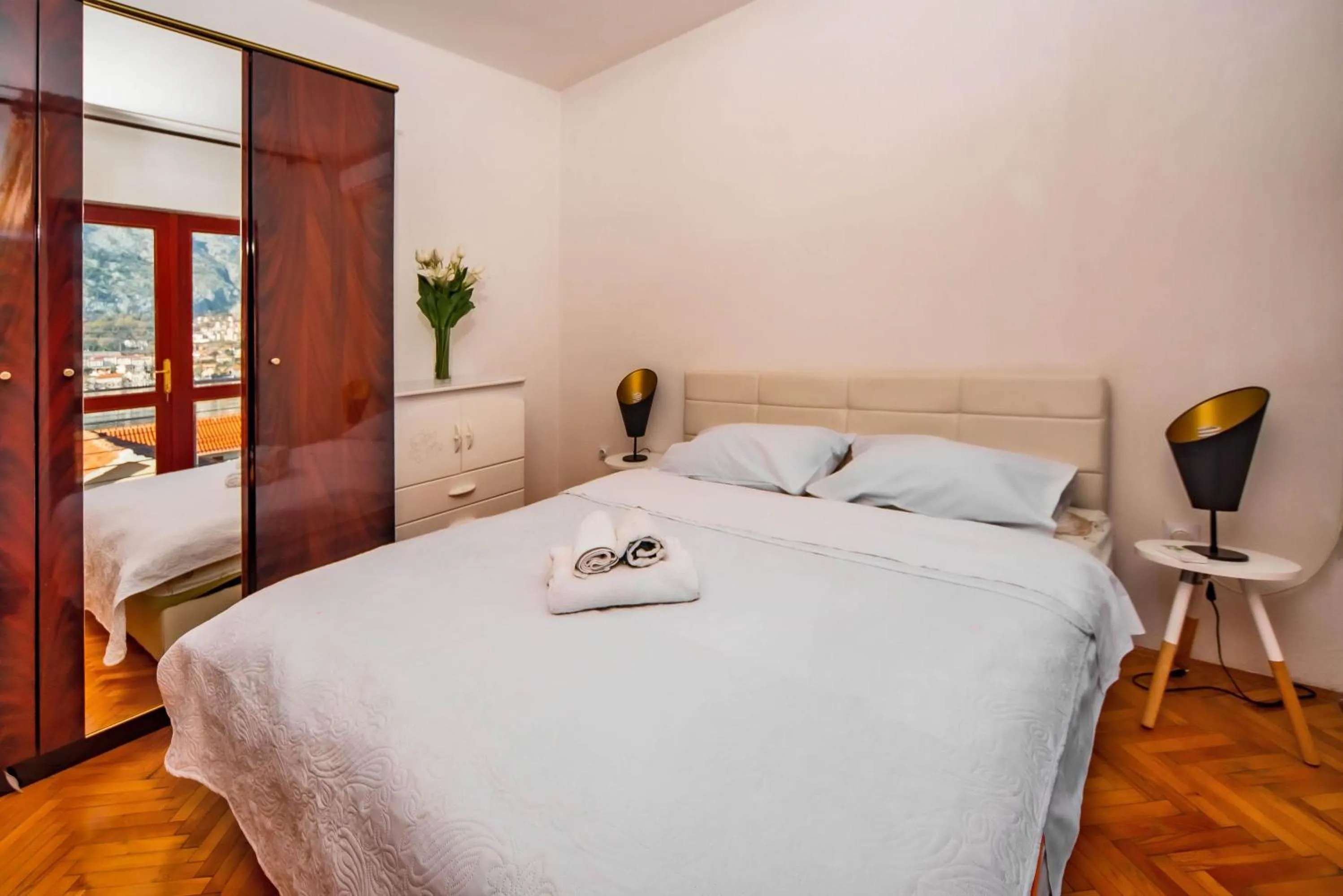 Bedroom, Bed in Apartments Marković