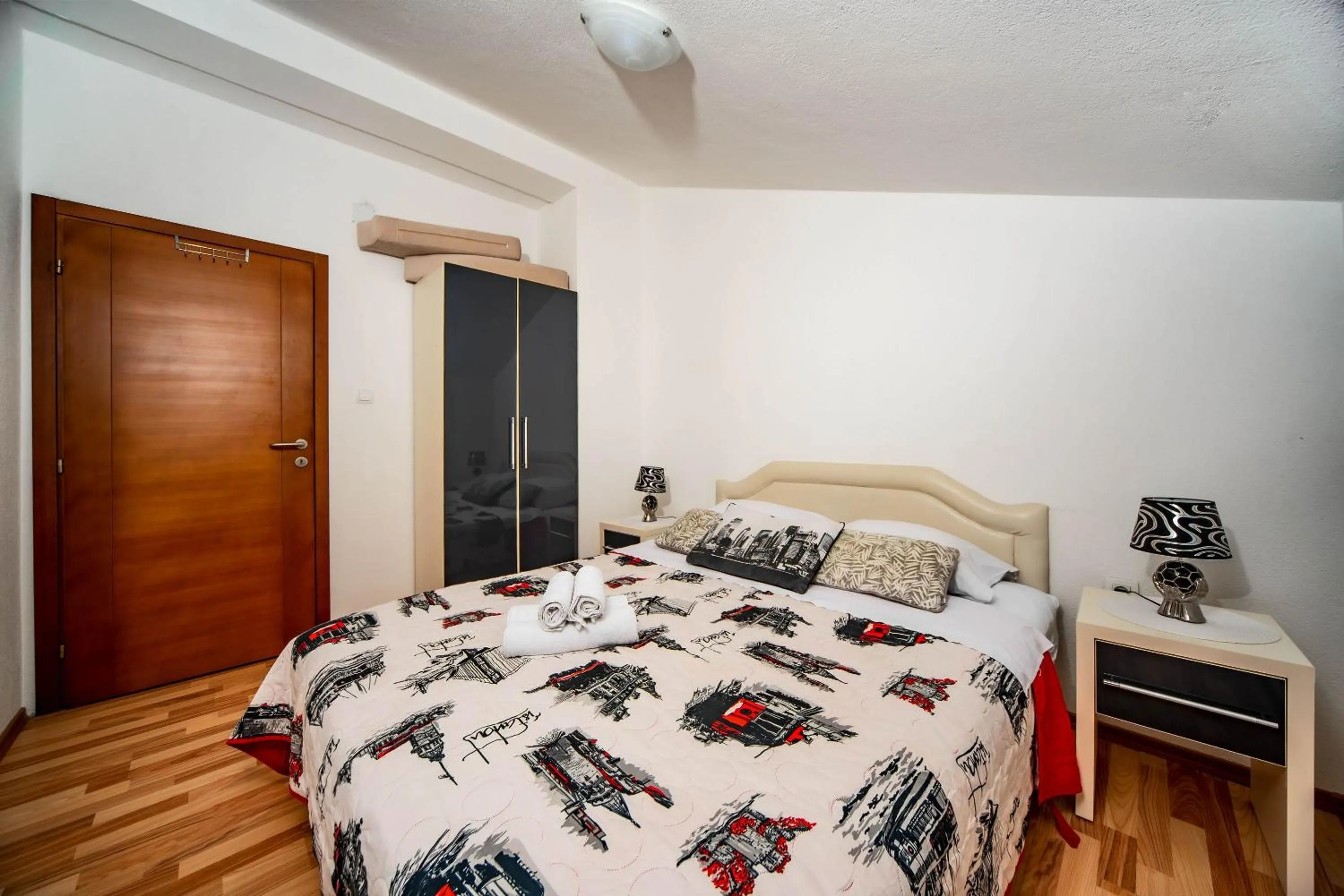 Bed in Apartments Marković