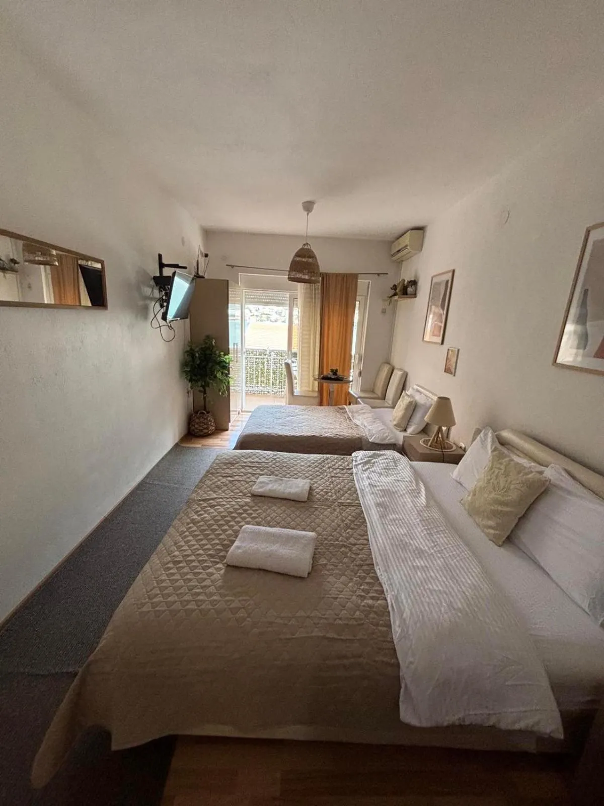 Bedroom, Bed in Apartments Marković