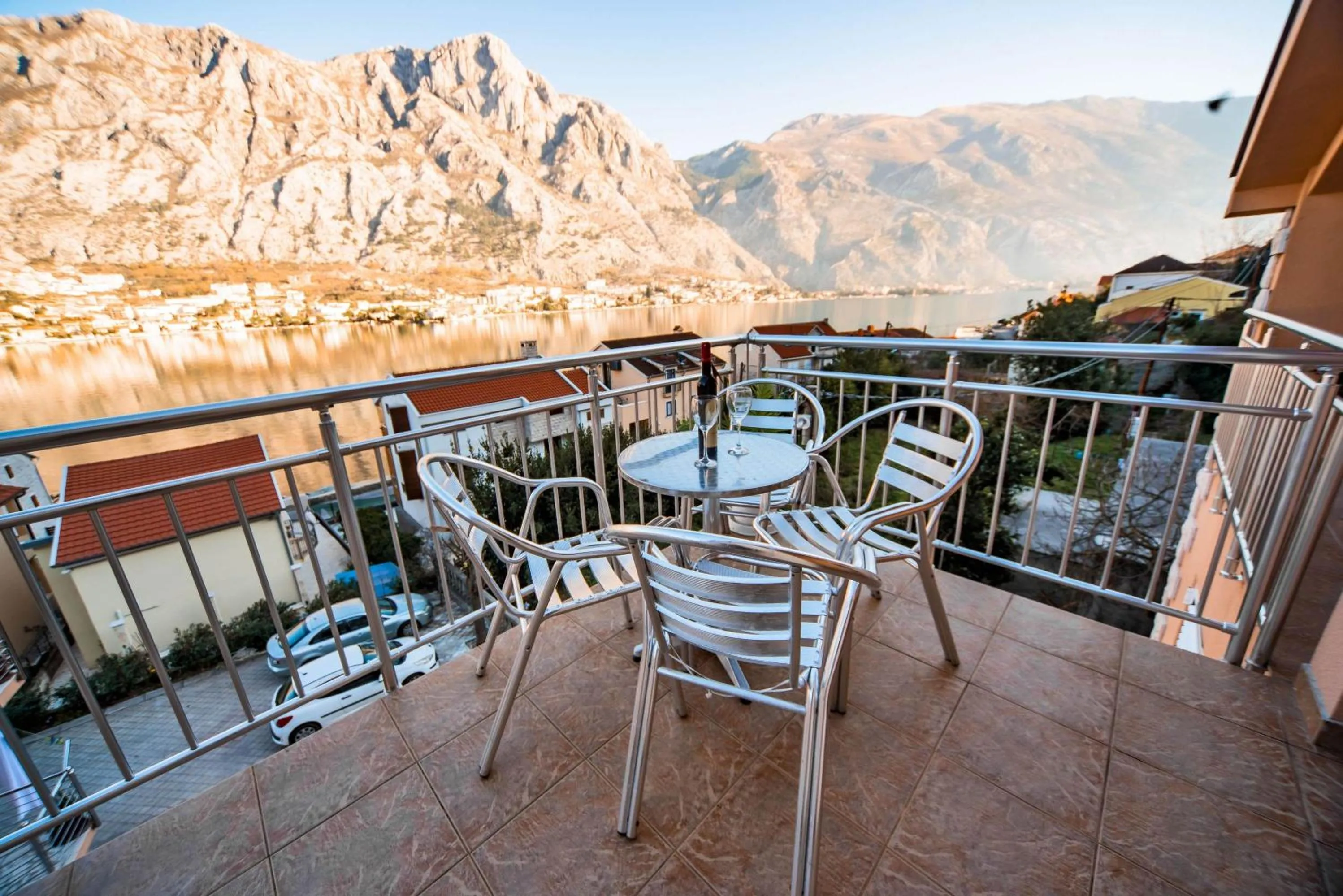 Balcony/Terrace in Apartments Marković