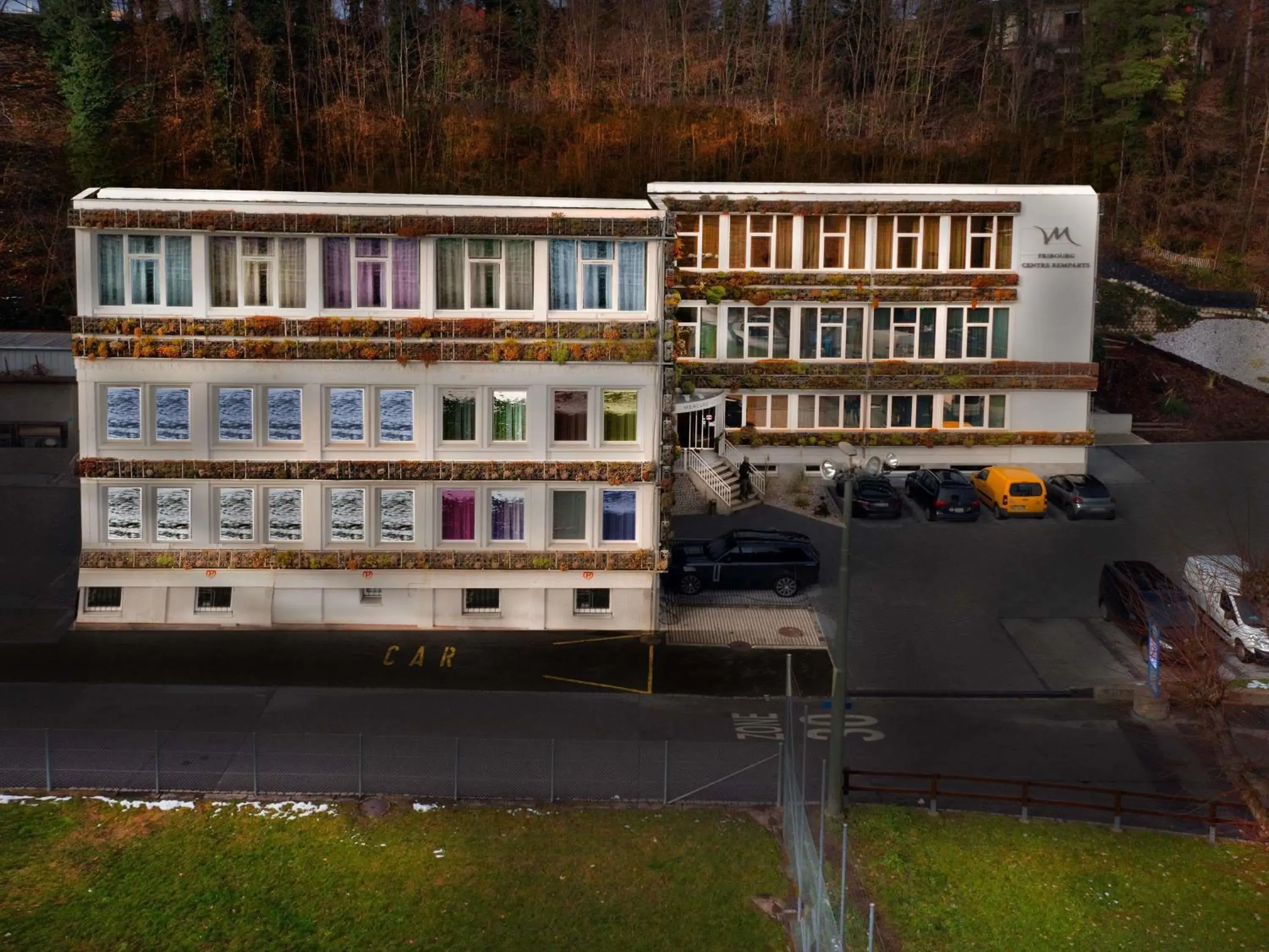 Property building in Mercure Fribourg Centre Remparts Property building in Mercure Fribourg Centre Remparts
