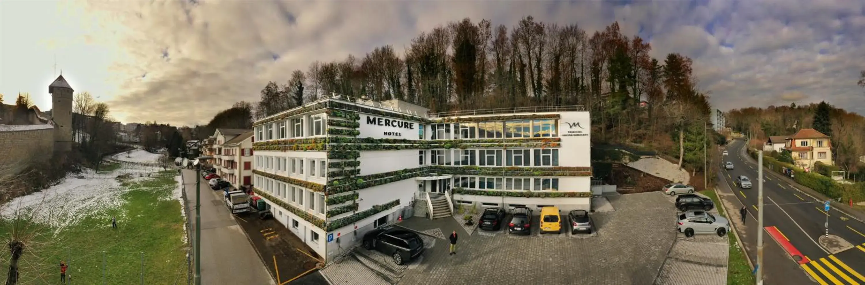 Property building in Mercure Fribourg Centre Remparts Property building in Mercure Fribourg Centre Remparts