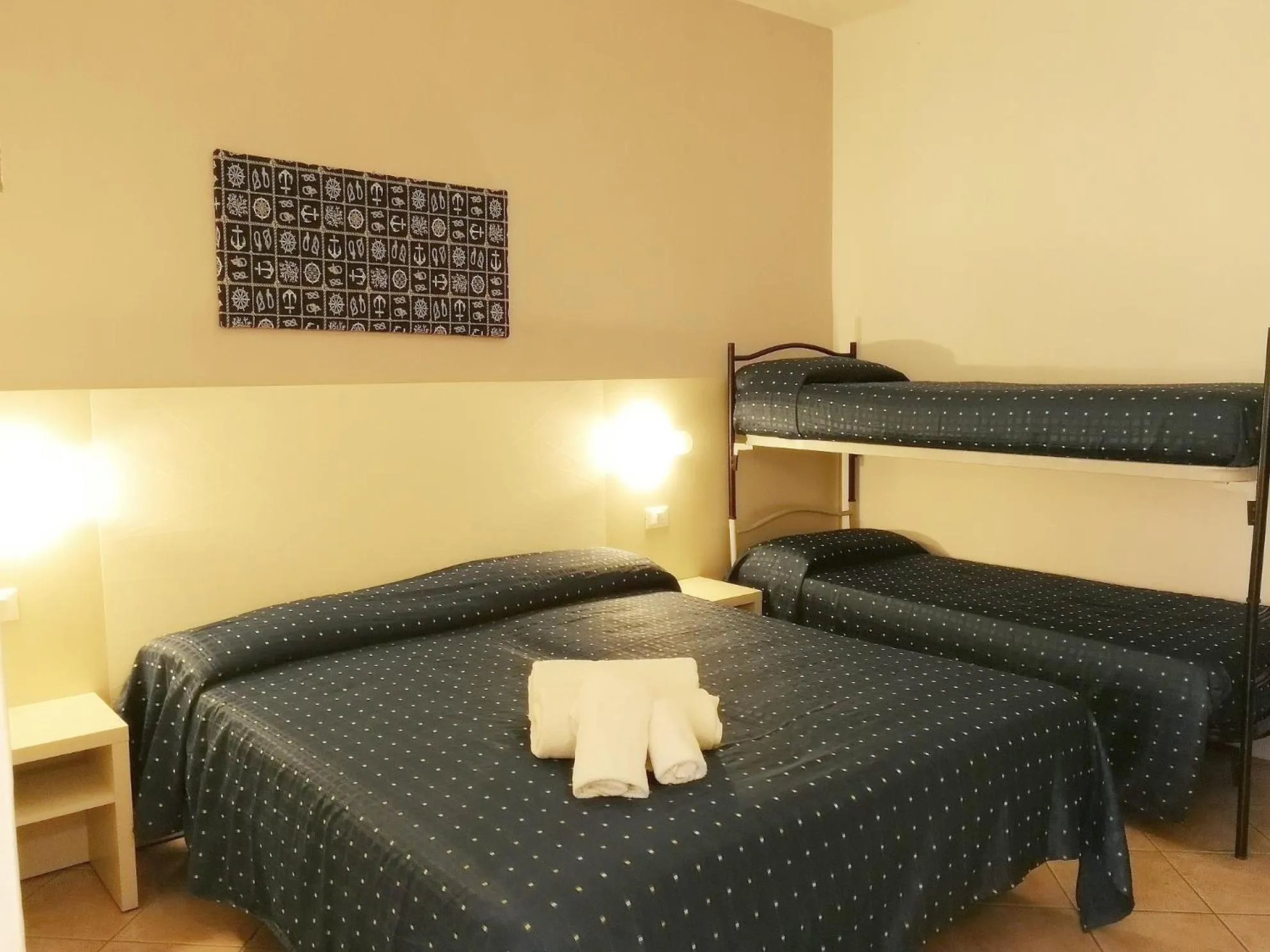 bunk bed in Hotel Atmosfere Beach