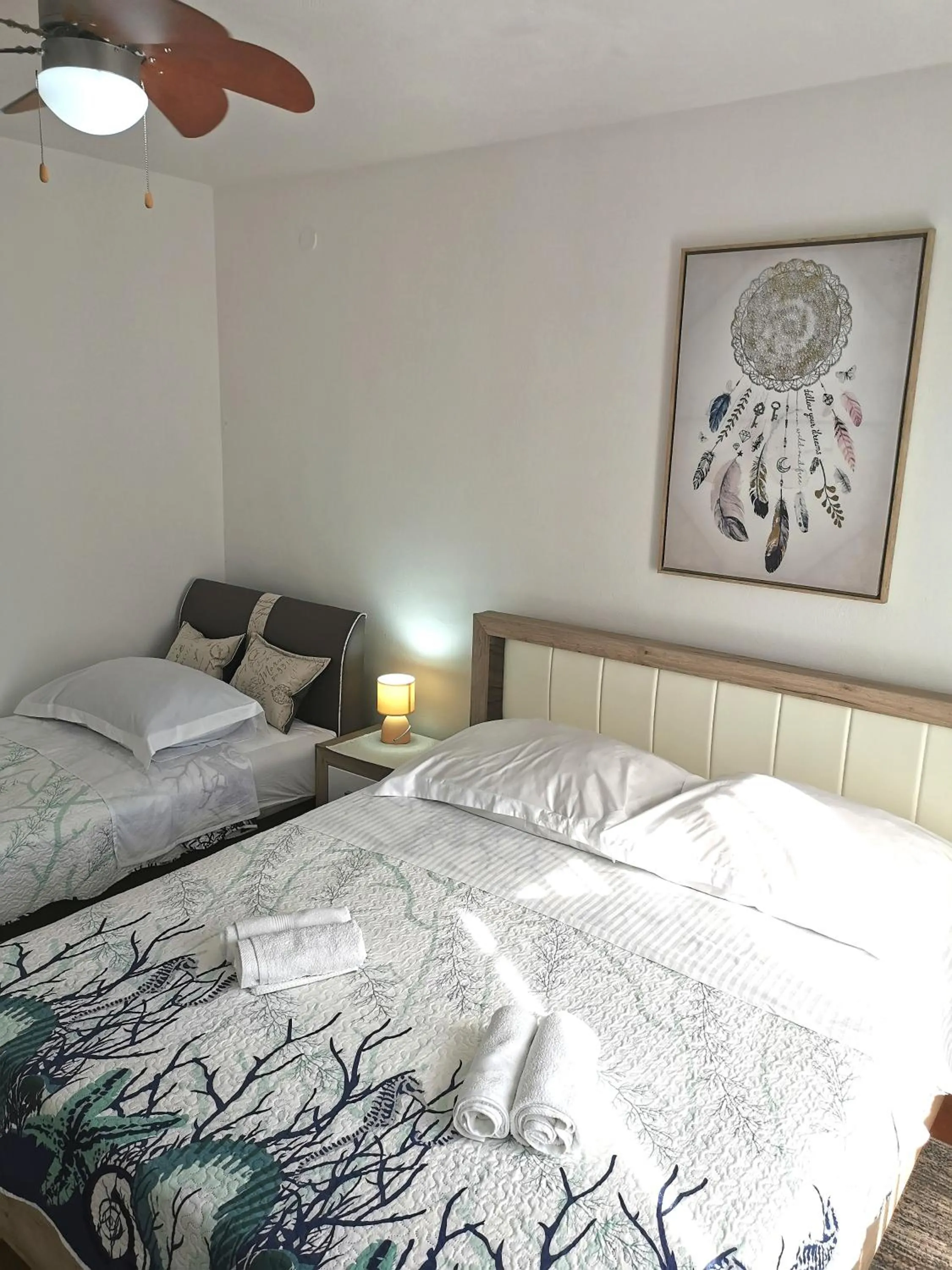 Bed in Apartments Biočić