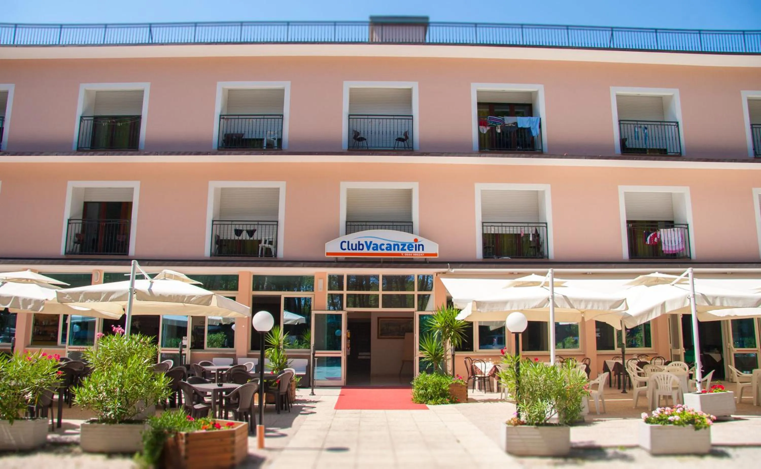 Facade/entrance in Club Vacanze In