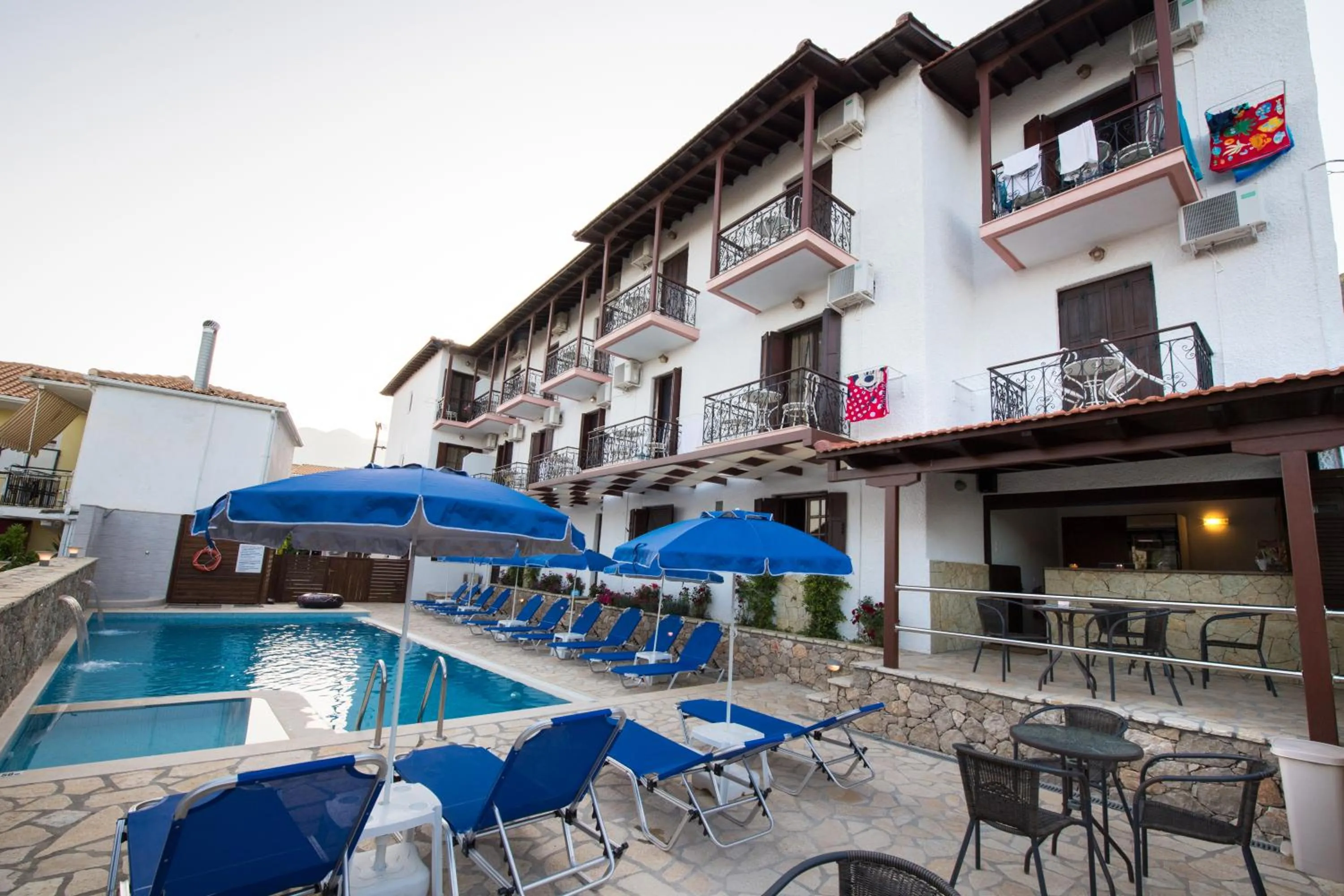 Swimming pool in Hotel Nostos