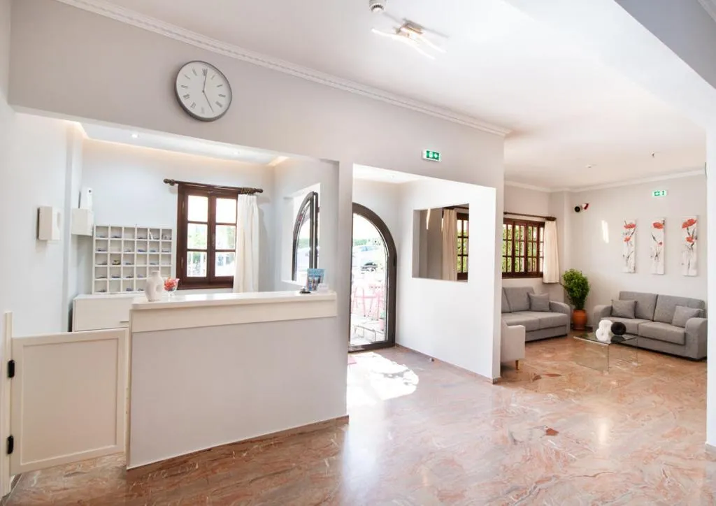 Lobby or reception in Hotel Nostos