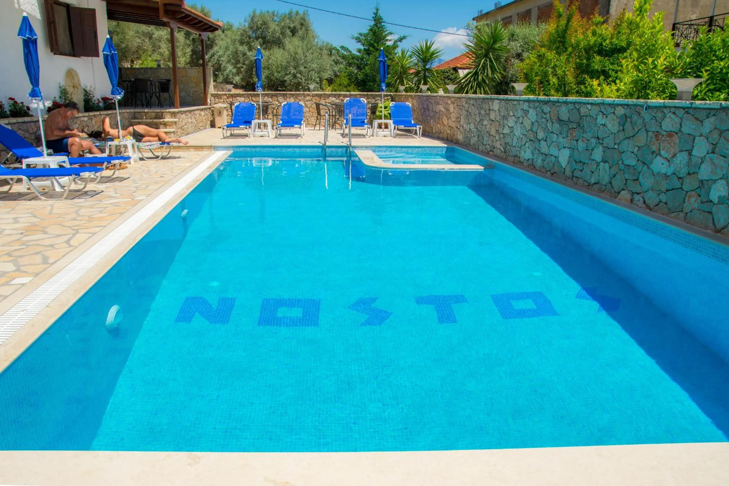 Swimming pool in Hotel Nostos