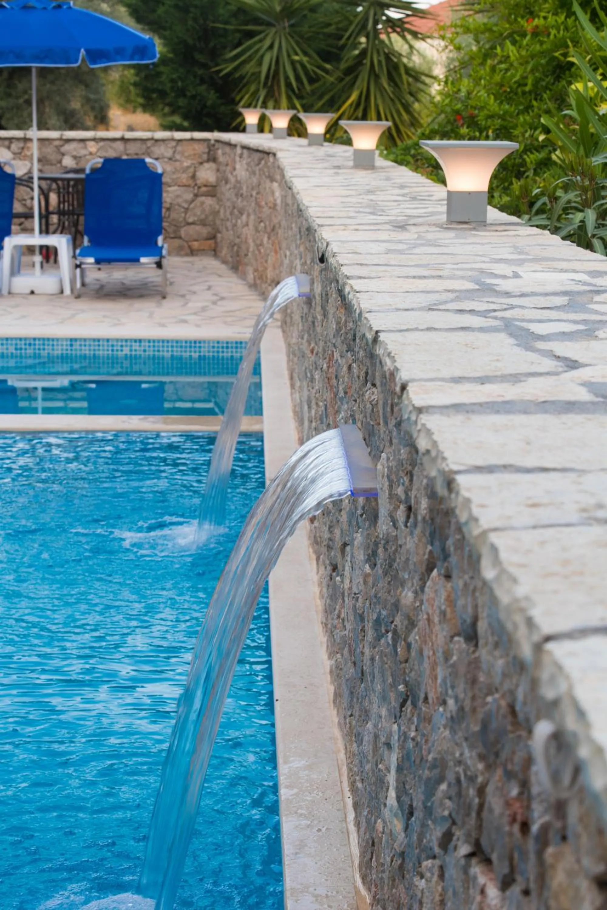 Decorative detail in Hotel Nostos