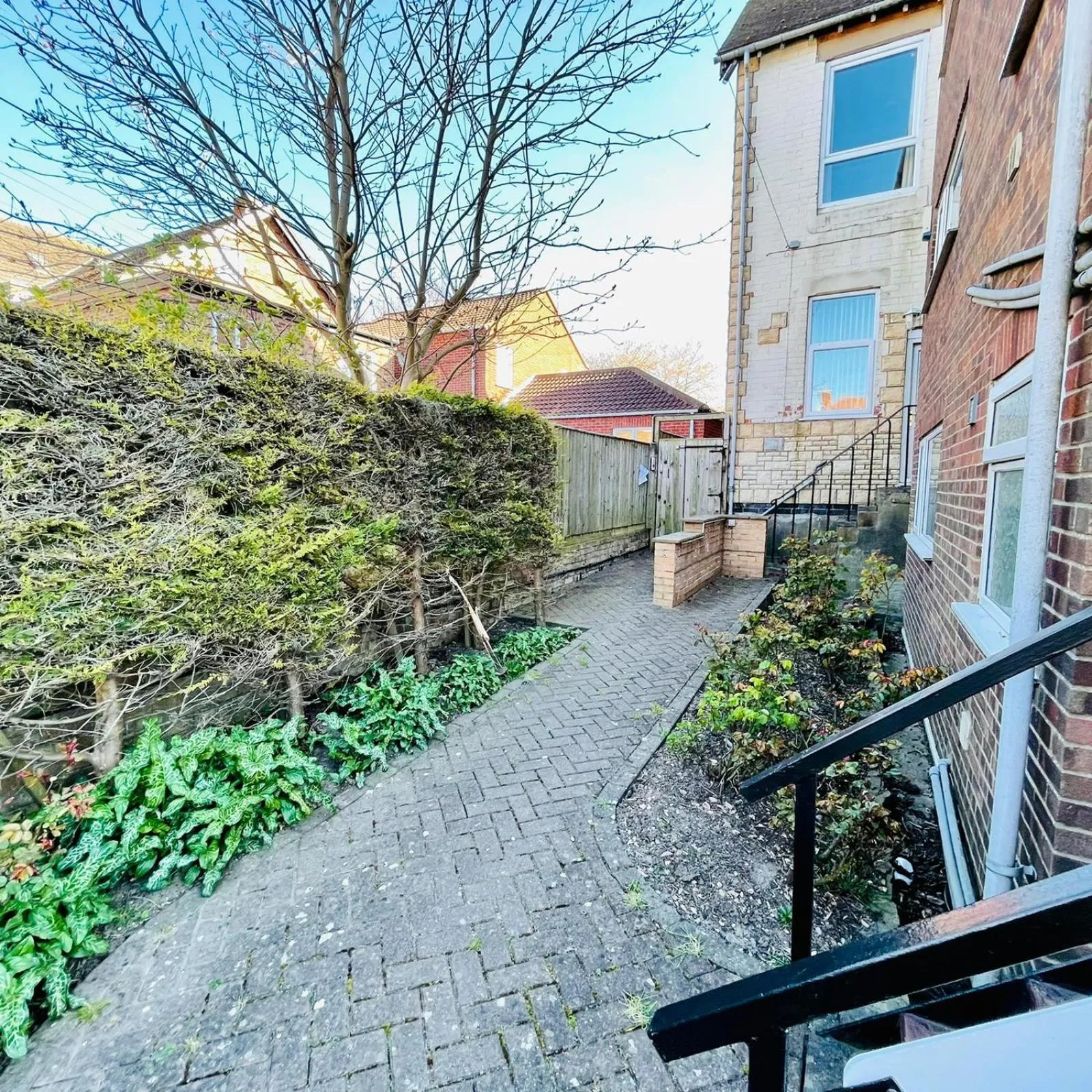 Garden in Lyndene Holiday Apartments