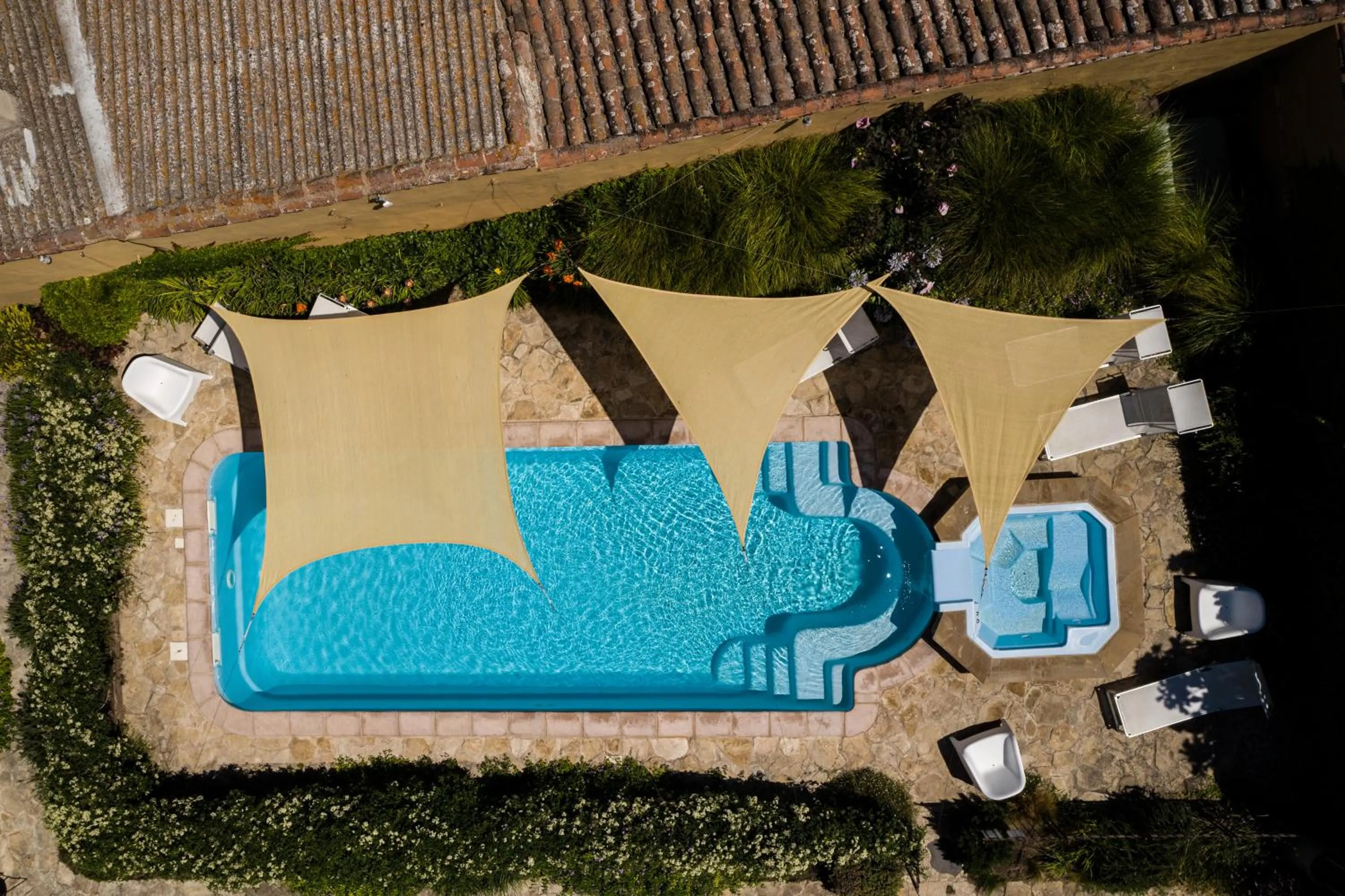 Swimming pool in Aquae Sinis Albergo Diffuso