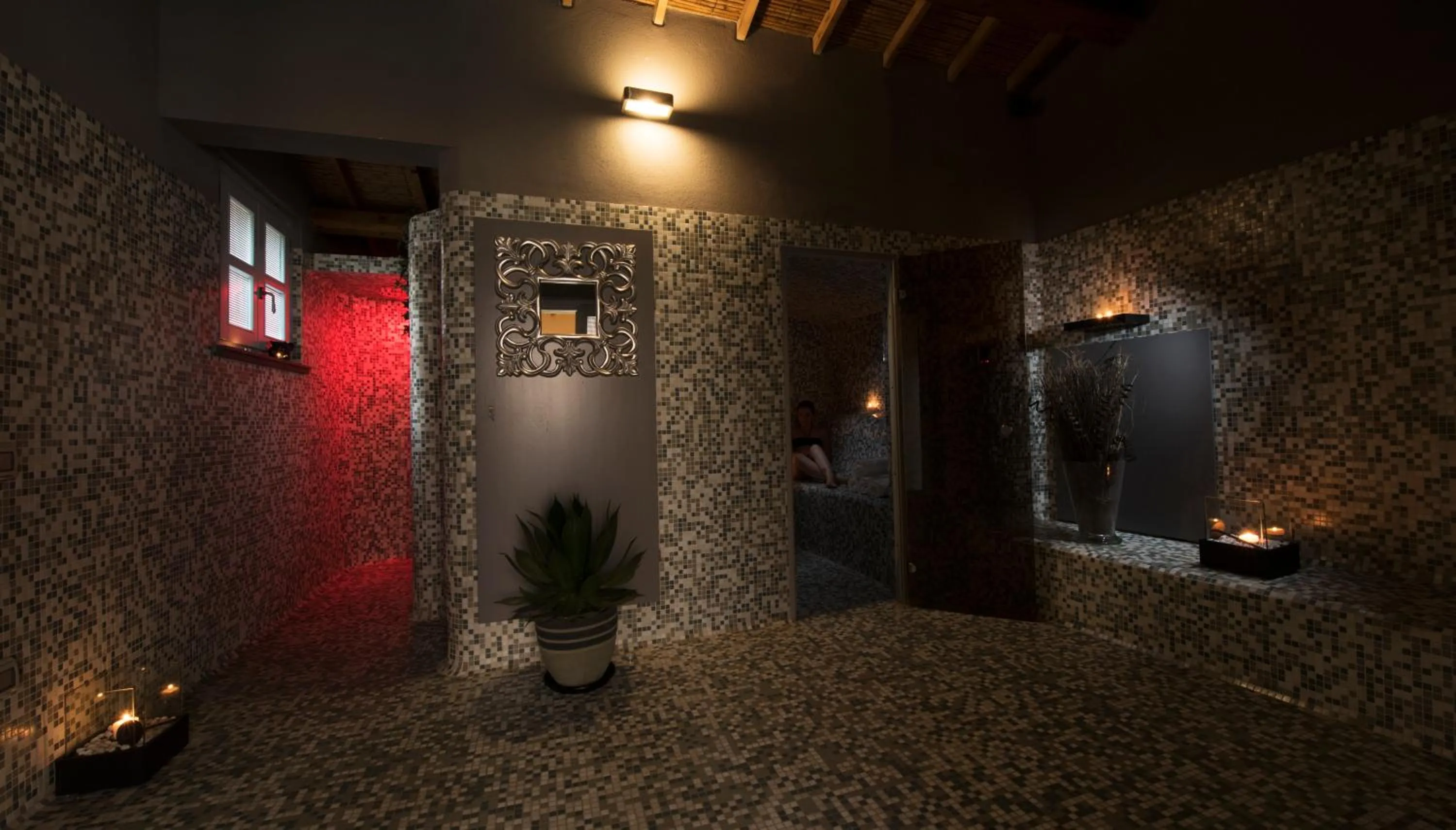 Steam room in Aquae Sinis Albergo Diffuso