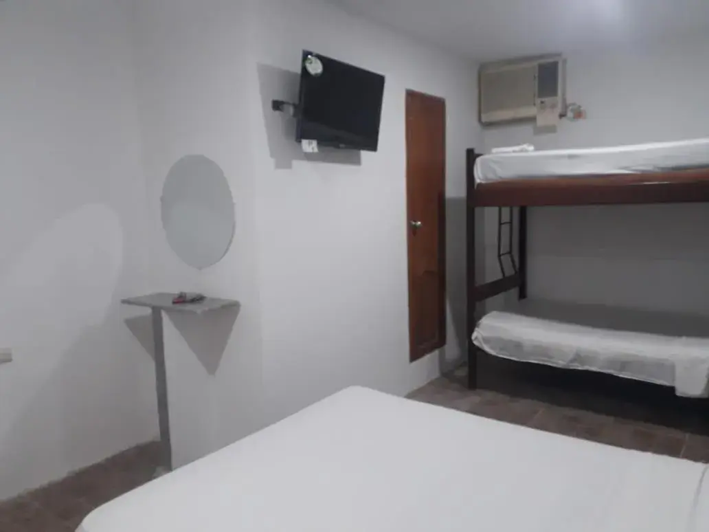 Family Room with Street View in Hotel Rumbo al Sol Family Room with Street View in Hotel Rumbo al Sol