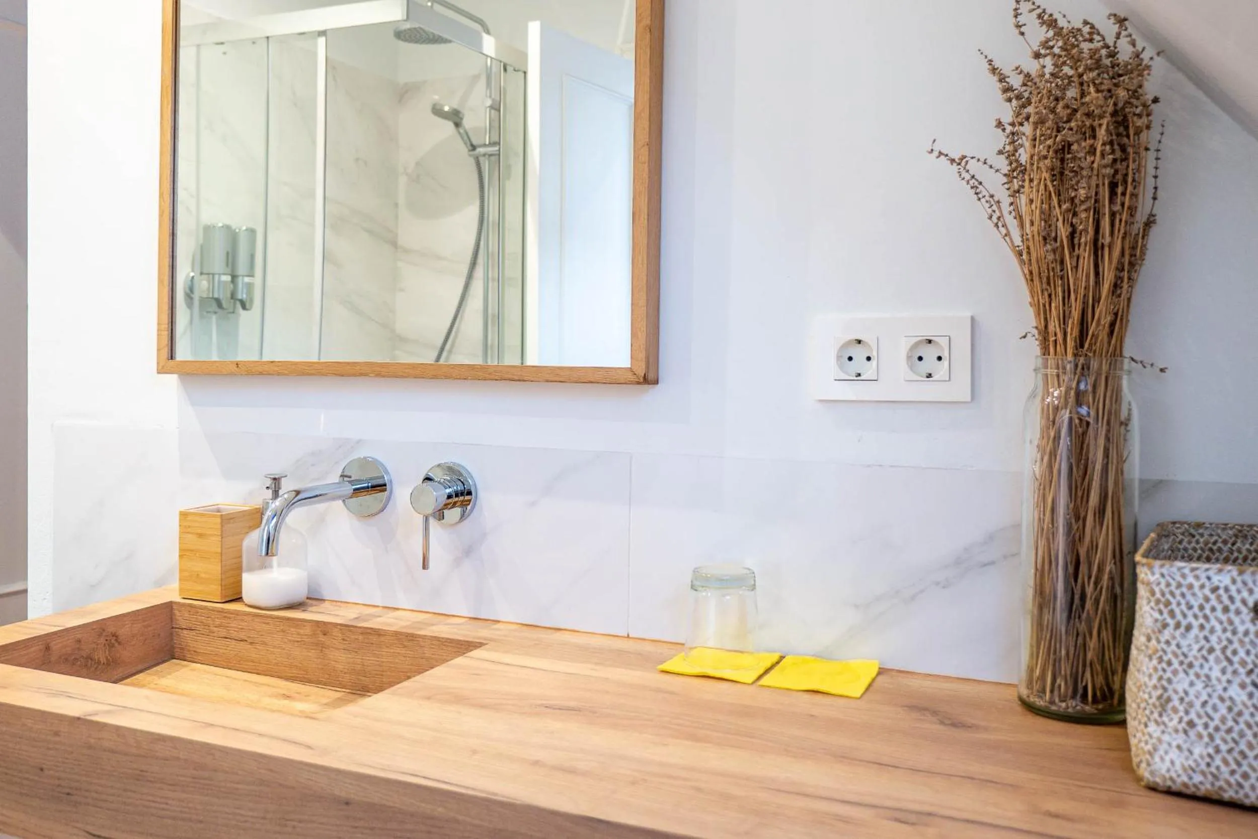 Shower in Villa Bista Eder - Hotel Boutique para grupos