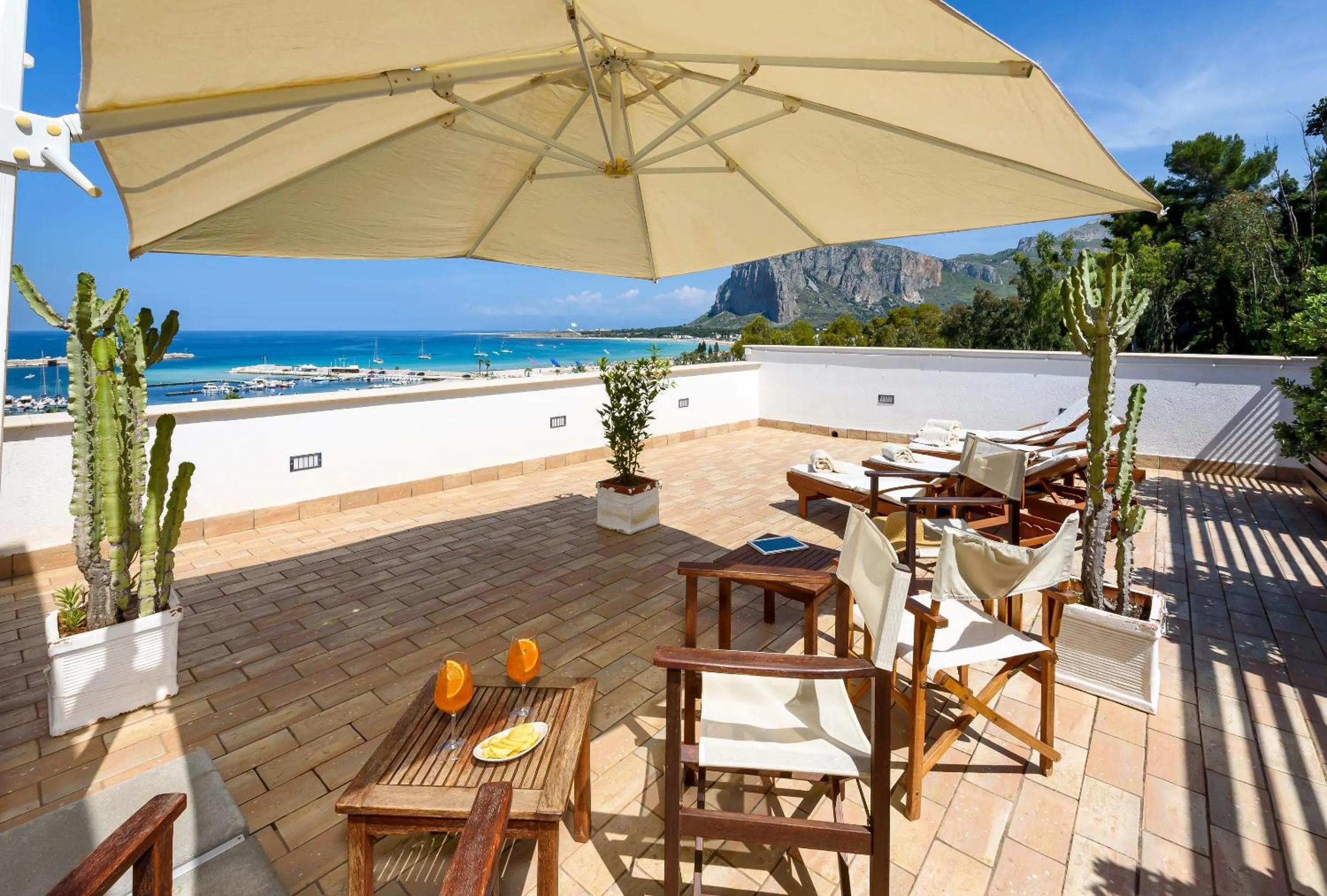 Solarium in Albergo Auralba