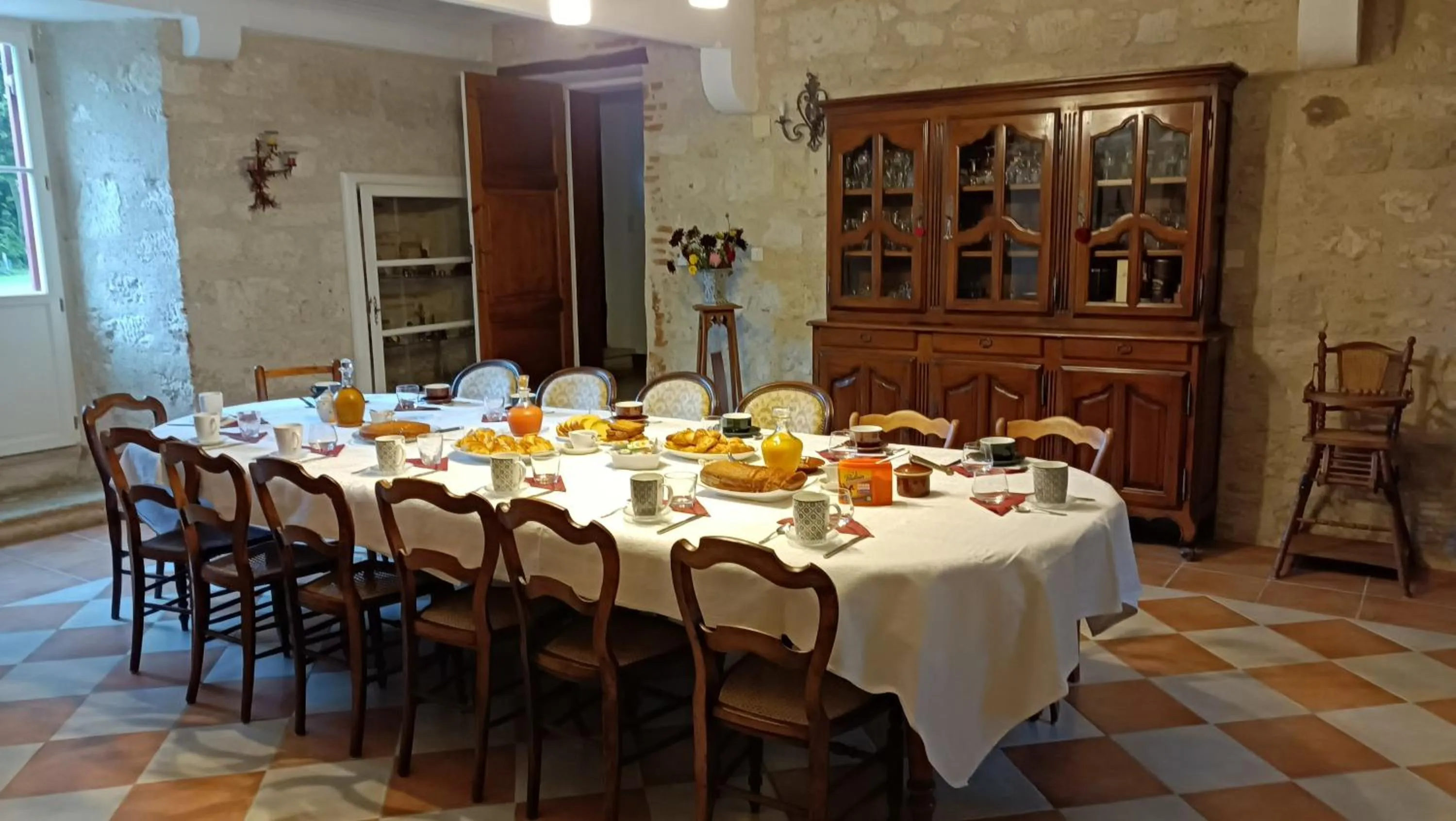 Breakfast in Domaine du Noble