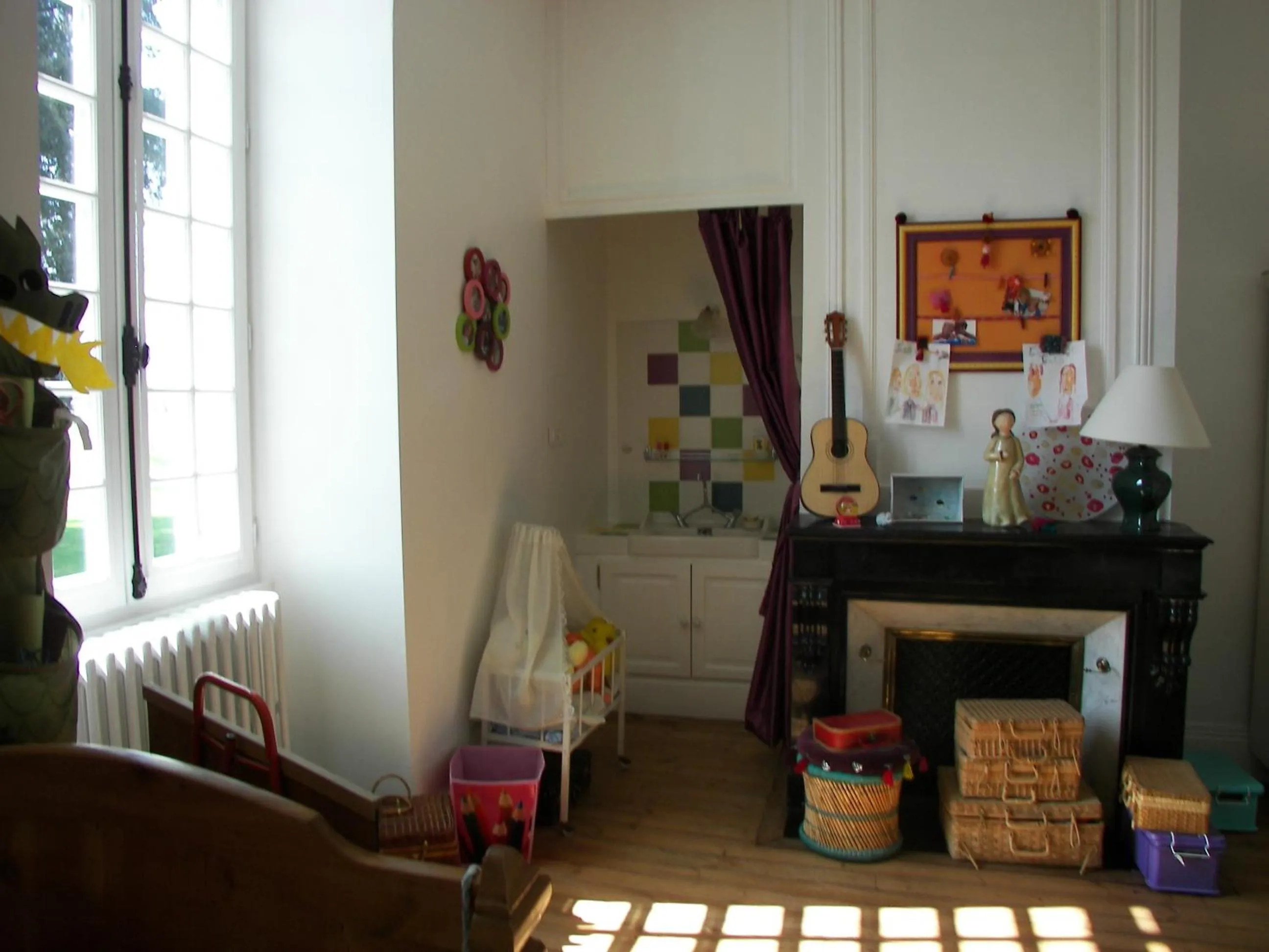 Decorative detail in Domaine du Noble