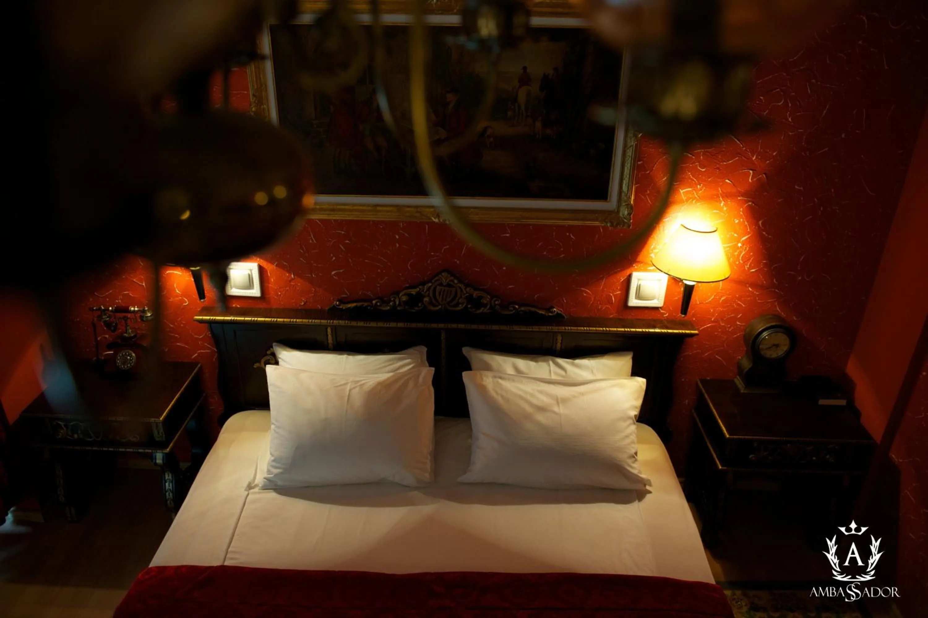 Photo of the whole room, Bed in Ambassador Hotel