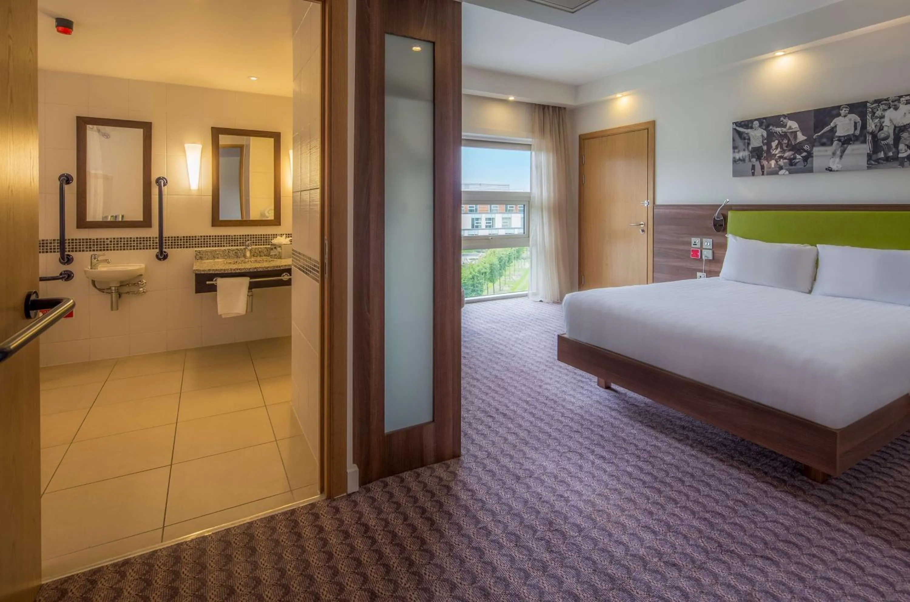 Bed in Hilton at St George's Park